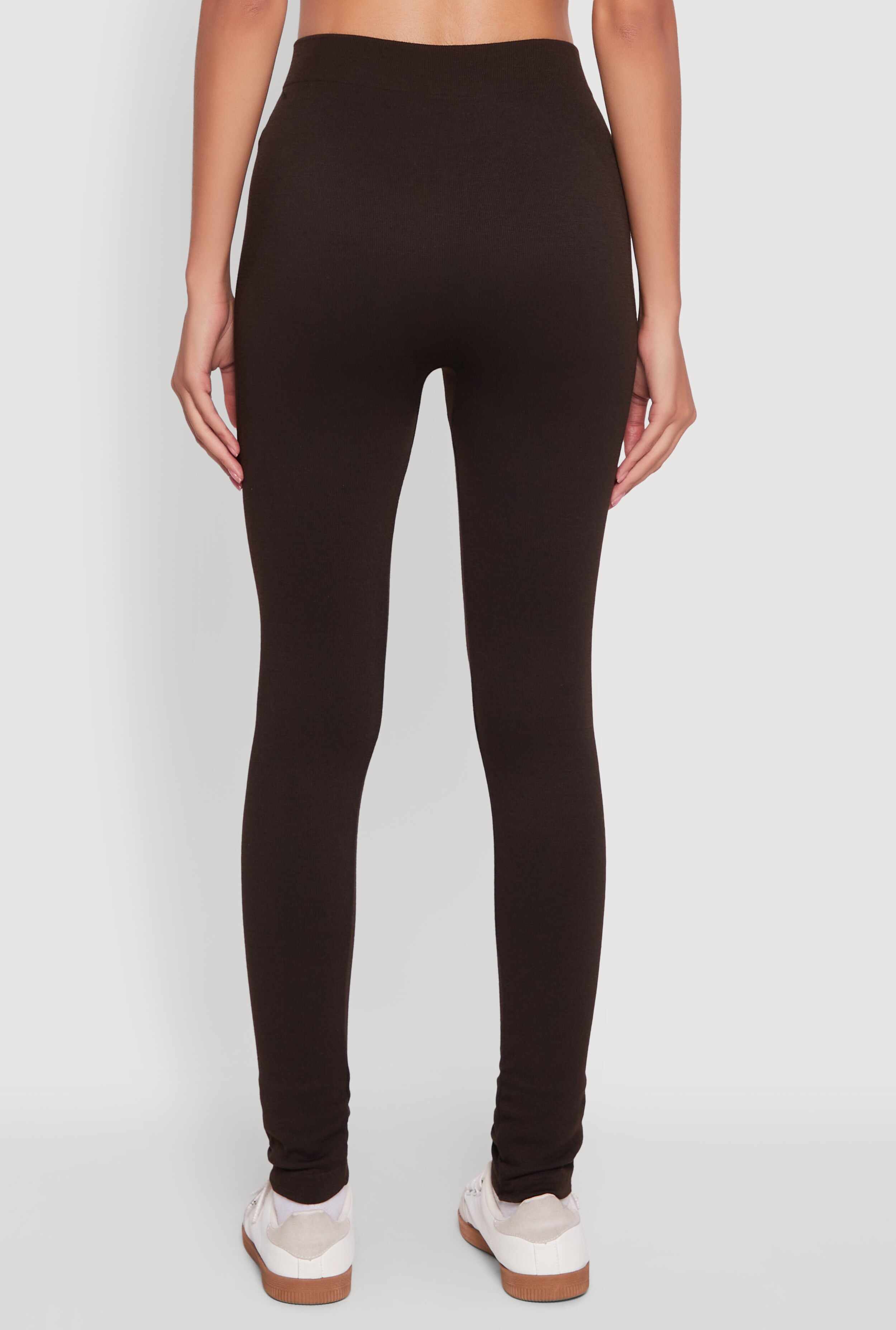 High Waisted Terry Cloth Leggings