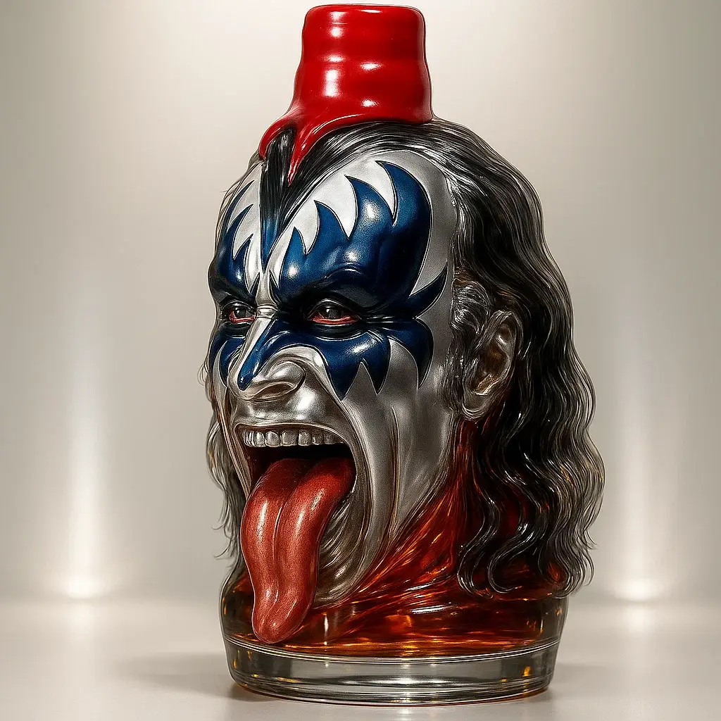 KISS——Gene Simmons Whisky Bottle