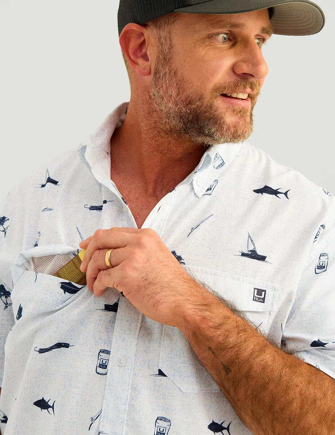 KC Tide Point Short Sleeve Button-Down