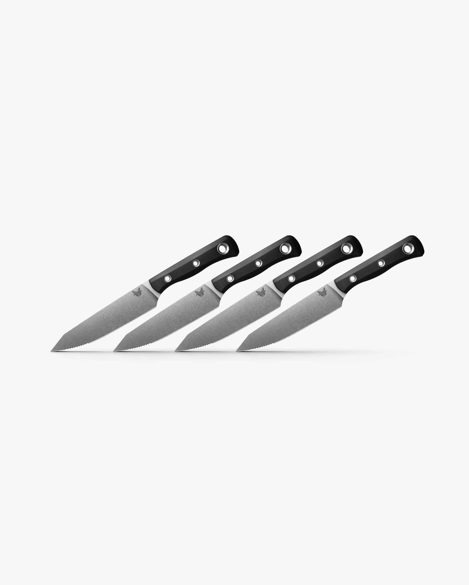 Table Knife Set | Black G10