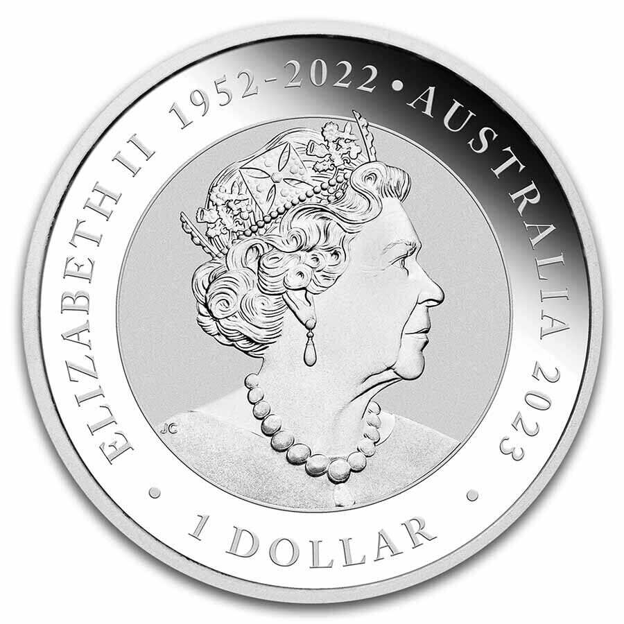 2023 Australia 1 oz Silver Swan BU - SKU#273245