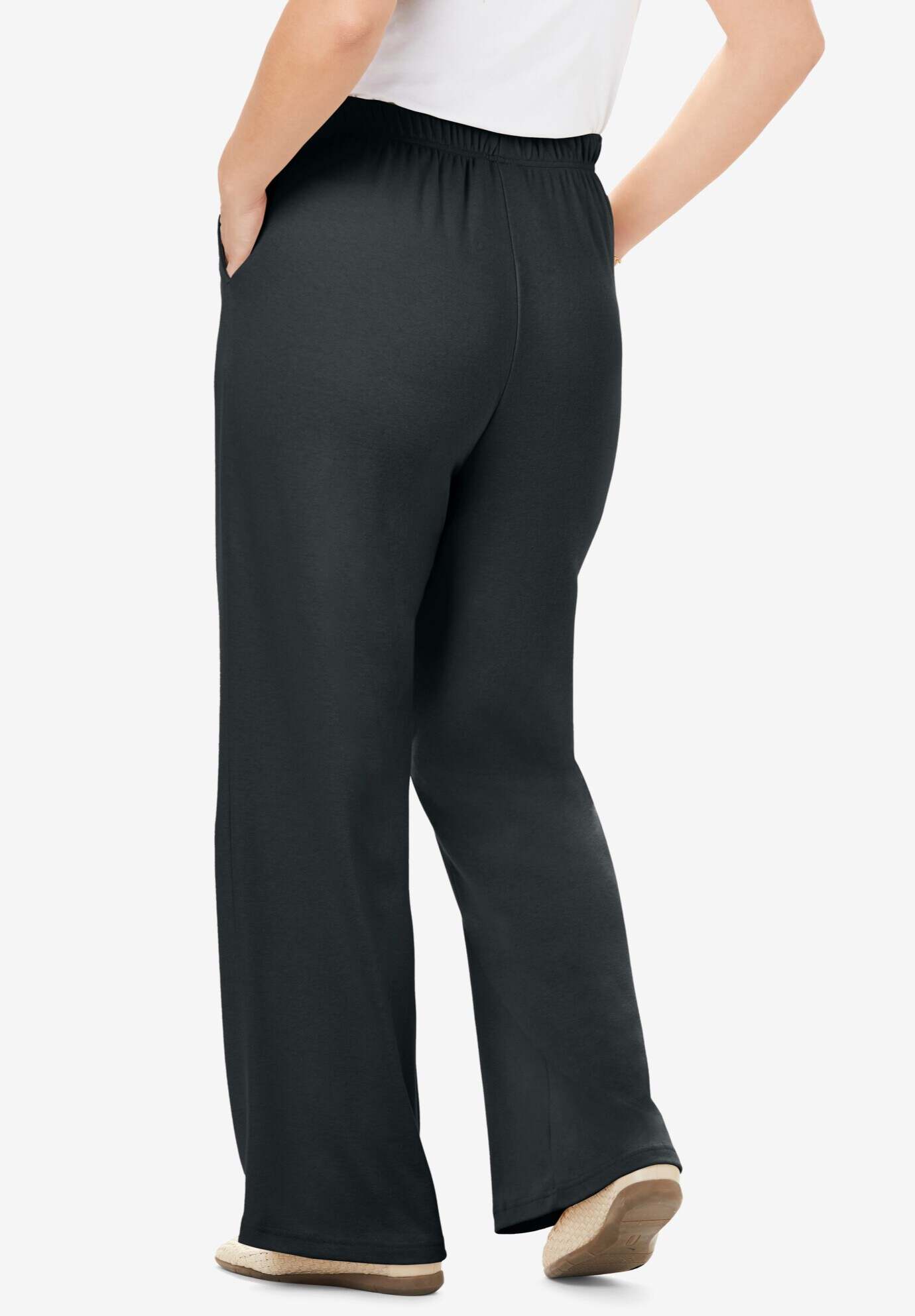 7-Day Knit Wide-Leg Pant