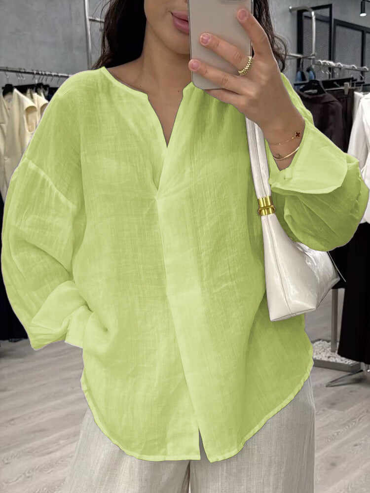 🔥Summer Arrivals🌟Women's Casual V-neck Shirt