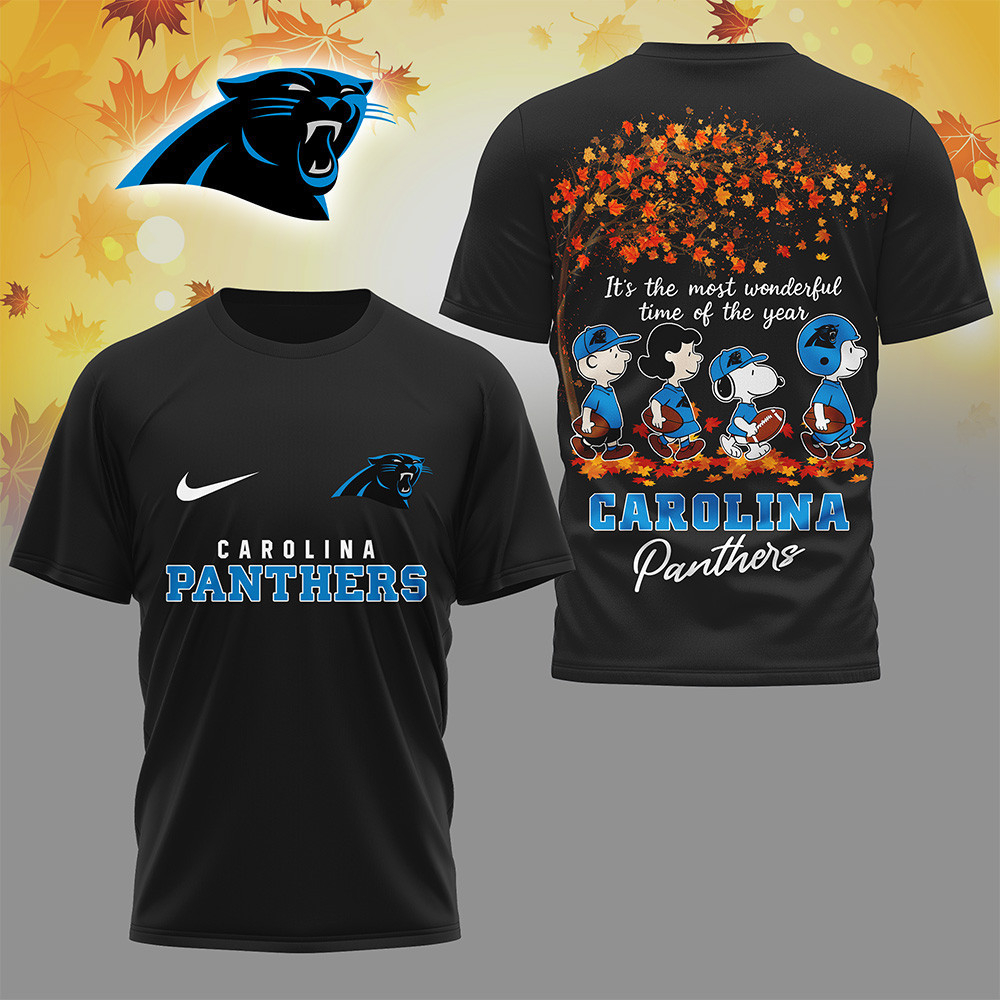 Carolina Panthers | Premium NFL Fall Season 3D Shirt HI