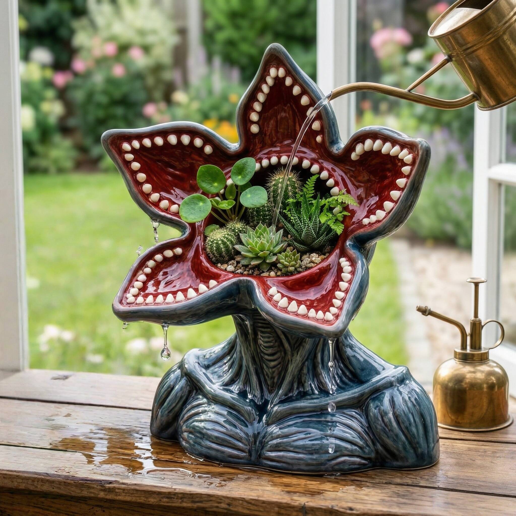 Stranger Things Demogorgon Planter
