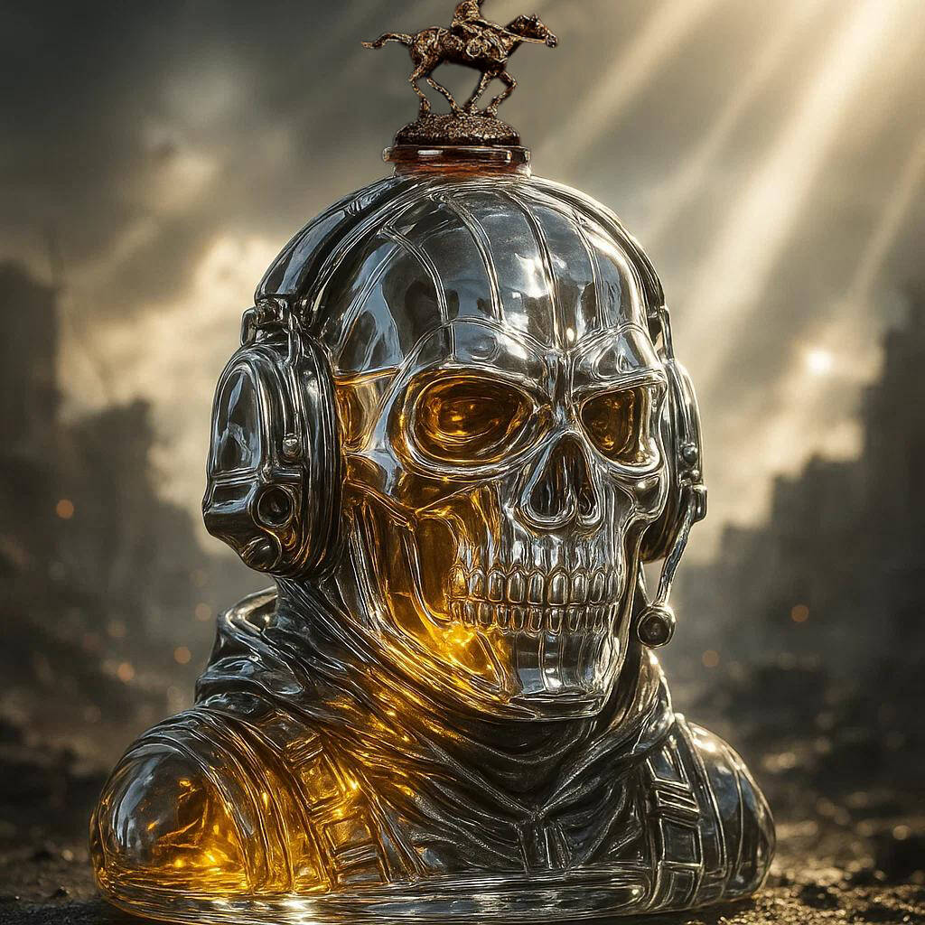 Simon “Ghost” Riley Whiskey Bottle