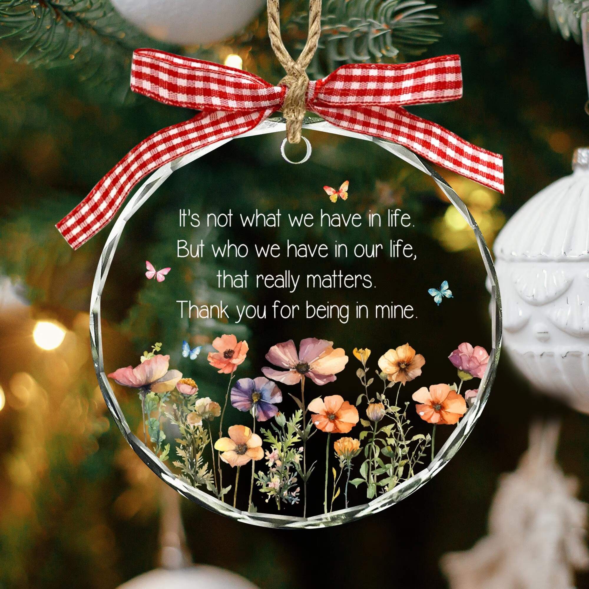 Bestie Glass Keepsake