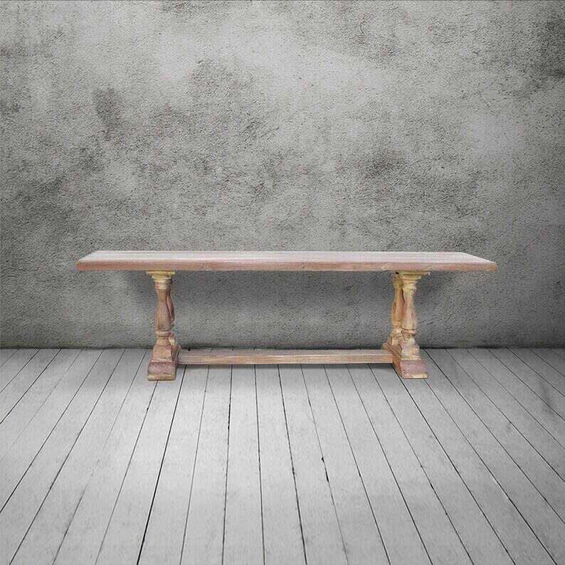 Bench, Wood Bench, Entryway Bench, Farmhouse Bench, Table, Reclaimed Wood, Console Table, Handmade