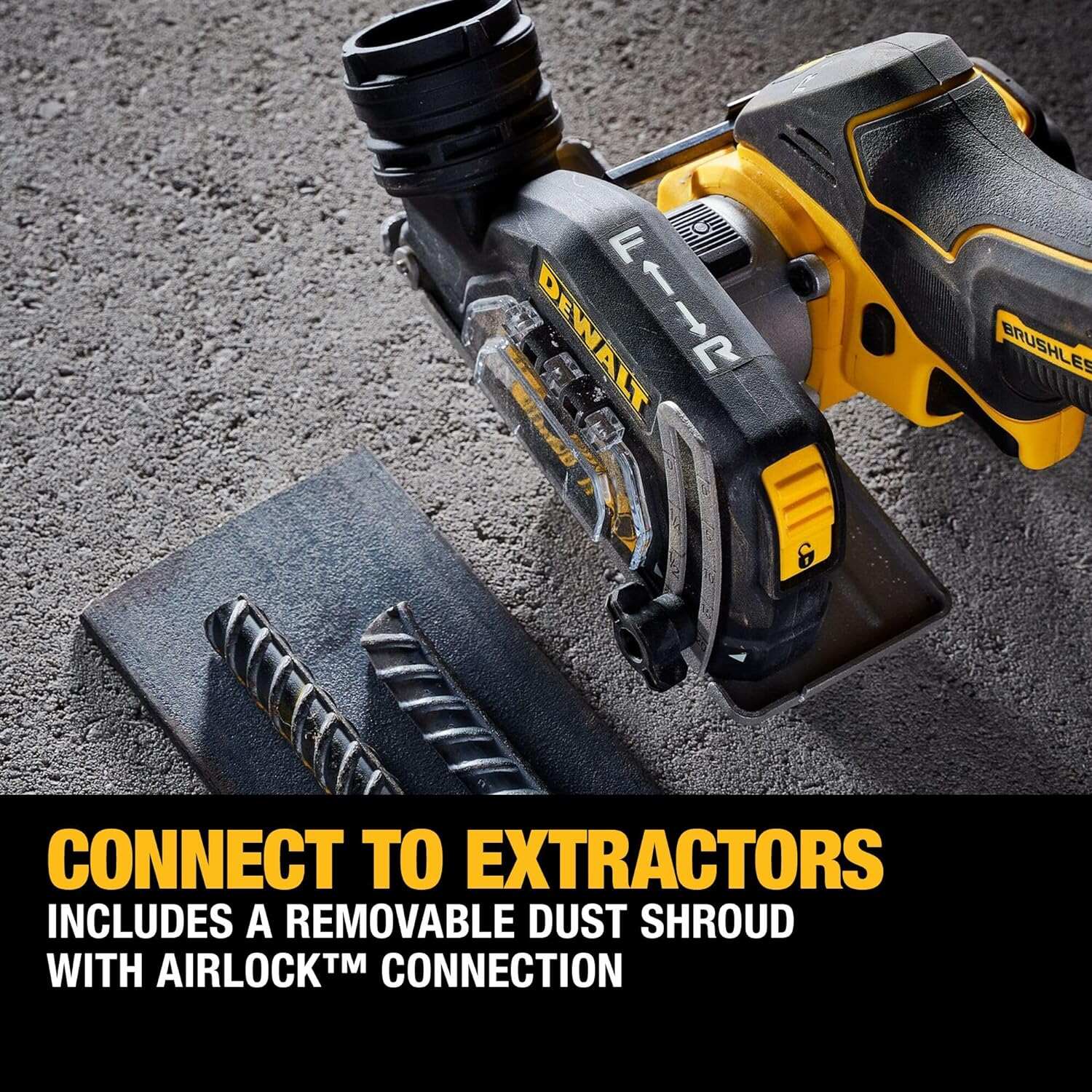 DEWALT 20V MAX XR Cut Off Tool, Brushless and Compact, Bare Tool Only (DCS438B)