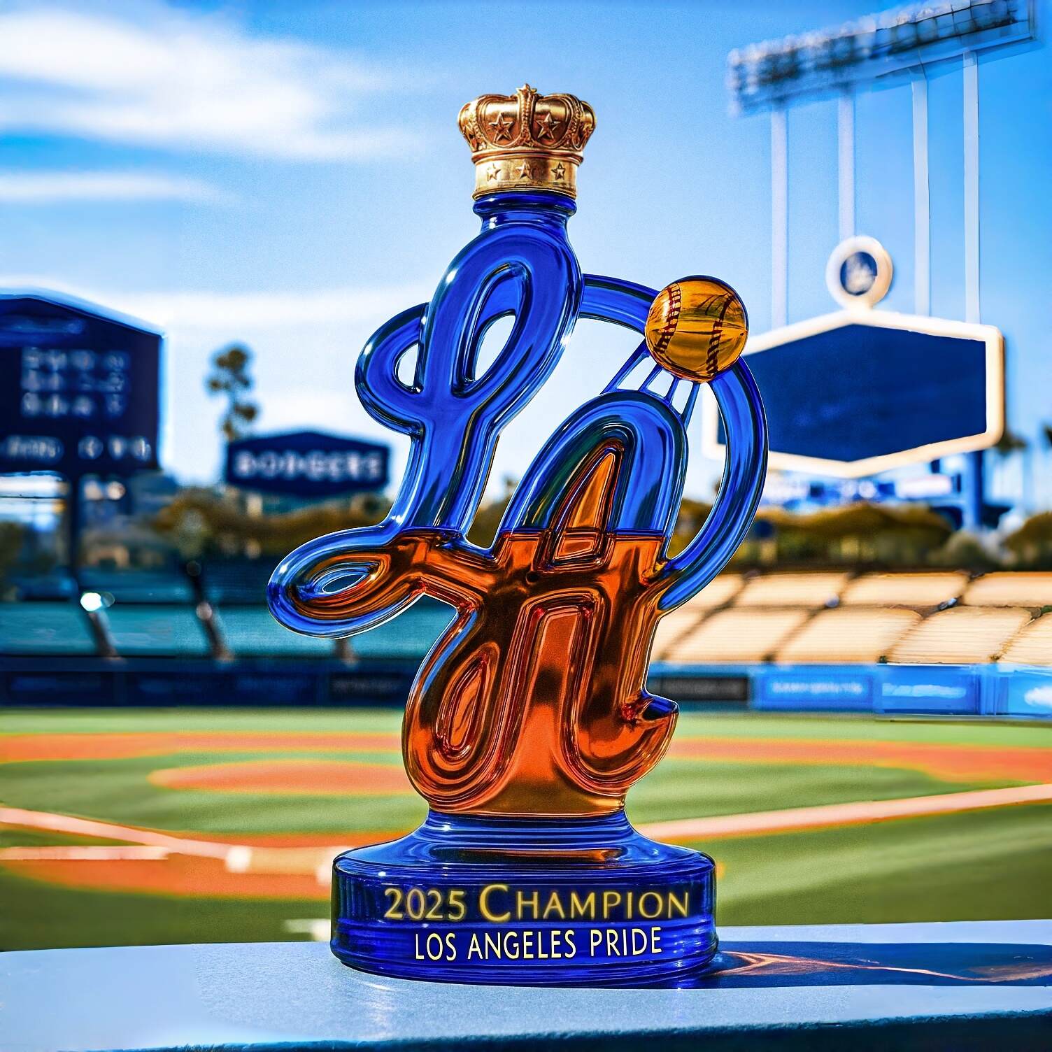 Los Angeles 2025 Championship Commemorative Bottle