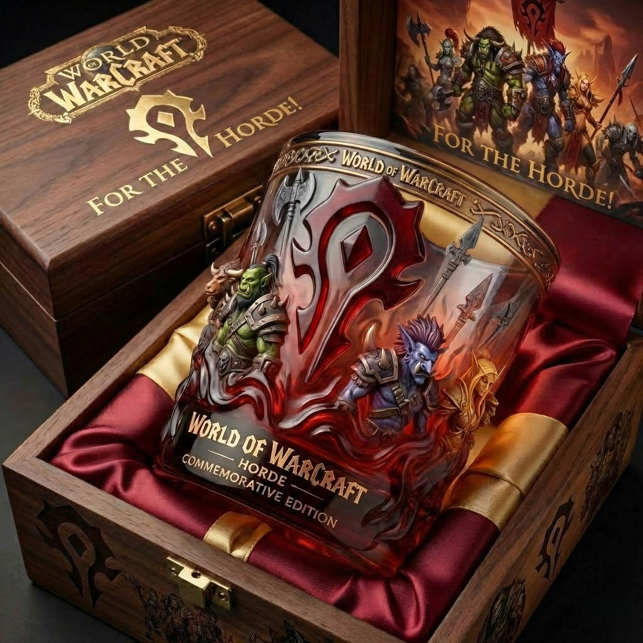 World of Warcraft Commemorative Whiskey Glass