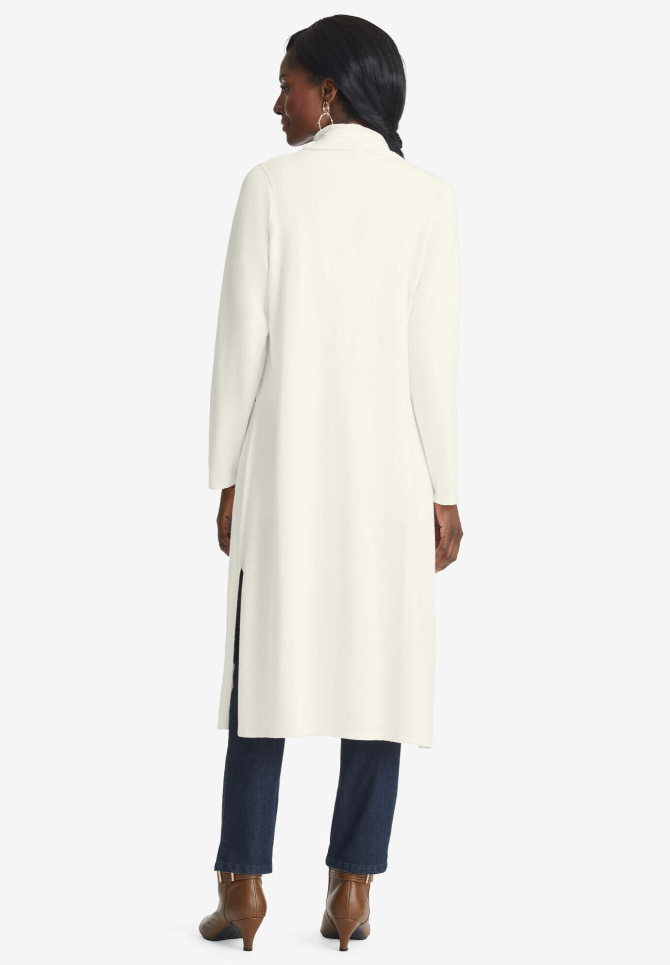 Cashmere Collared Duster