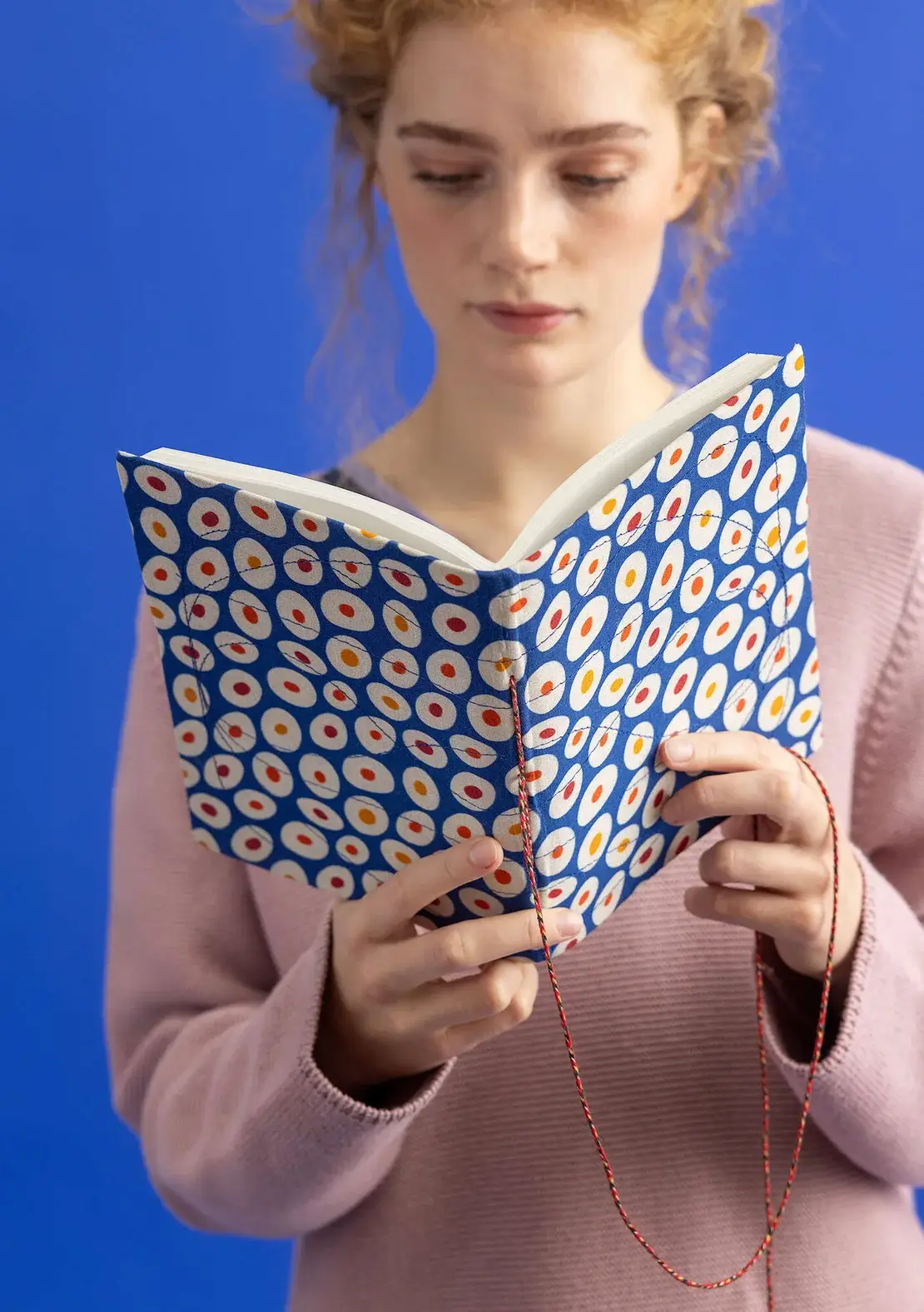 “Runa” fabric-covered paper notebook