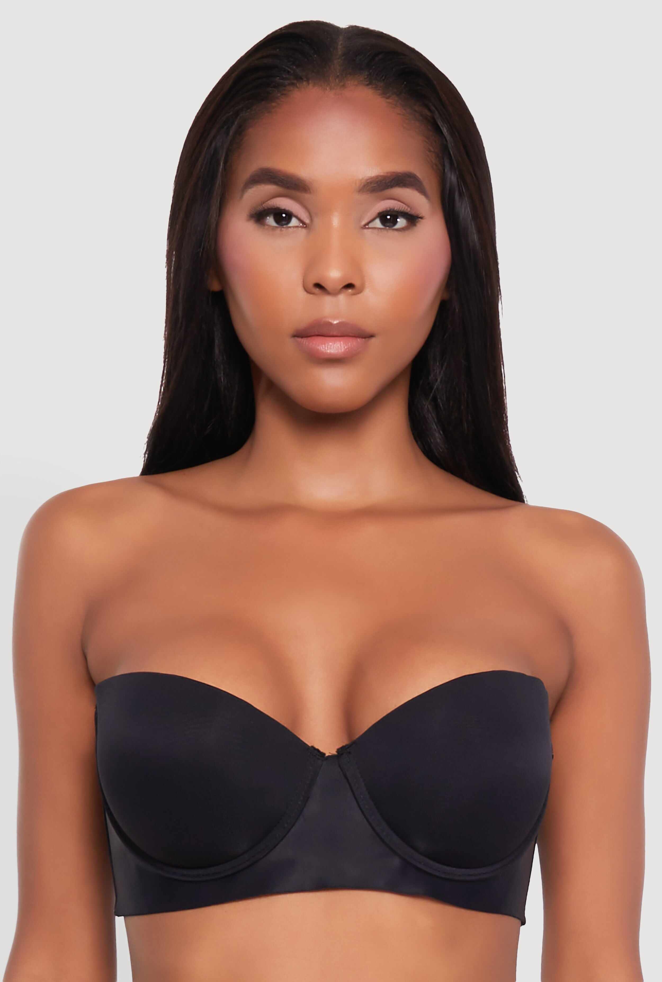 Laser Cut Padded Balconette Bra | Converts to Strapless