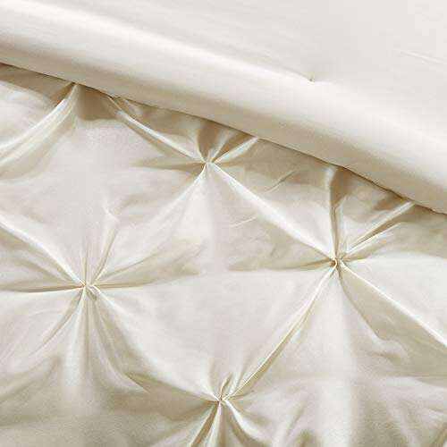 Master Bedroom 24 Piece Room-in-a-Bag Faux Silk Comforter Set Bedding Curtains Pillows