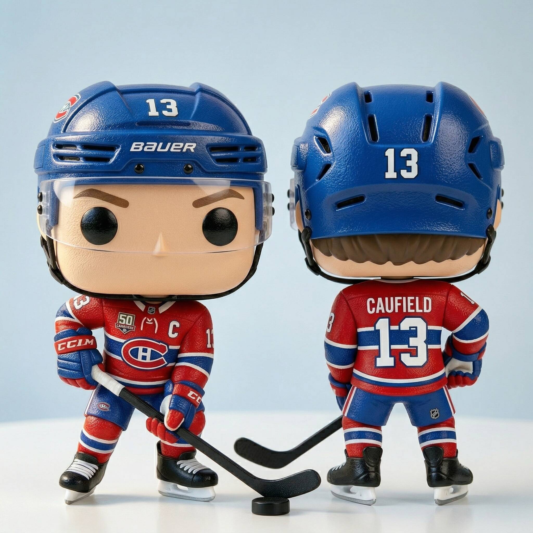 🏒COLE CAUFIELD 50 GOALS COMMEMORATIVE POP!🔥