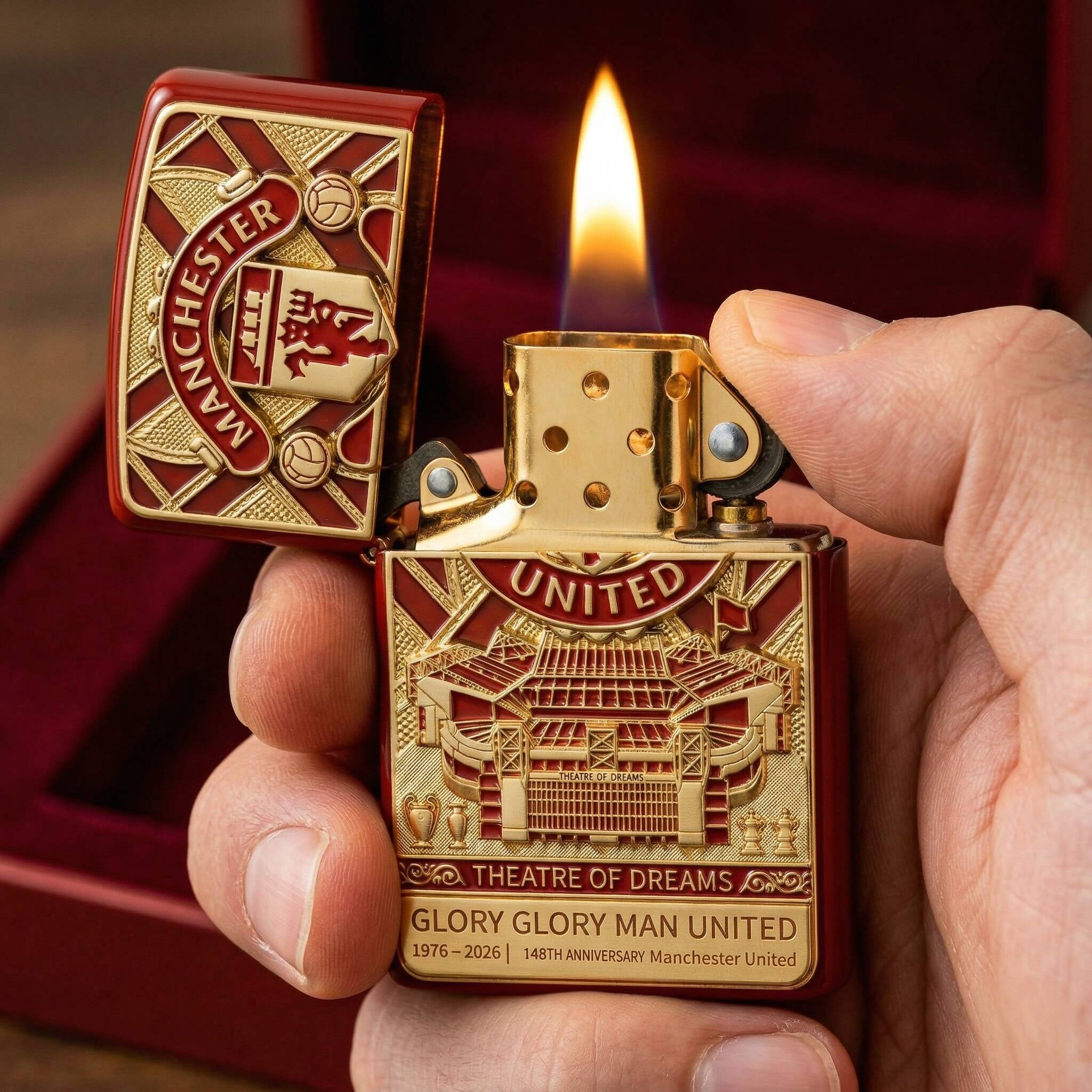 🔴 Man Utd 148th: Theatre of Dreams Legacy Lighter 🏆