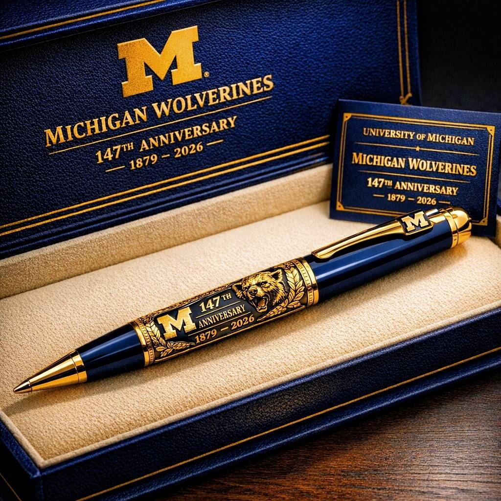 Wolverines 147th Anniversary Collector Pen