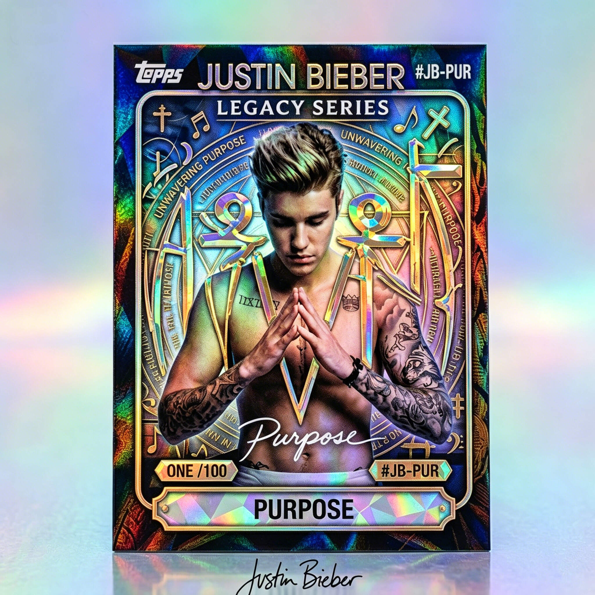 Justin Bieber Legacy Series Collector Cards – Limited Edition