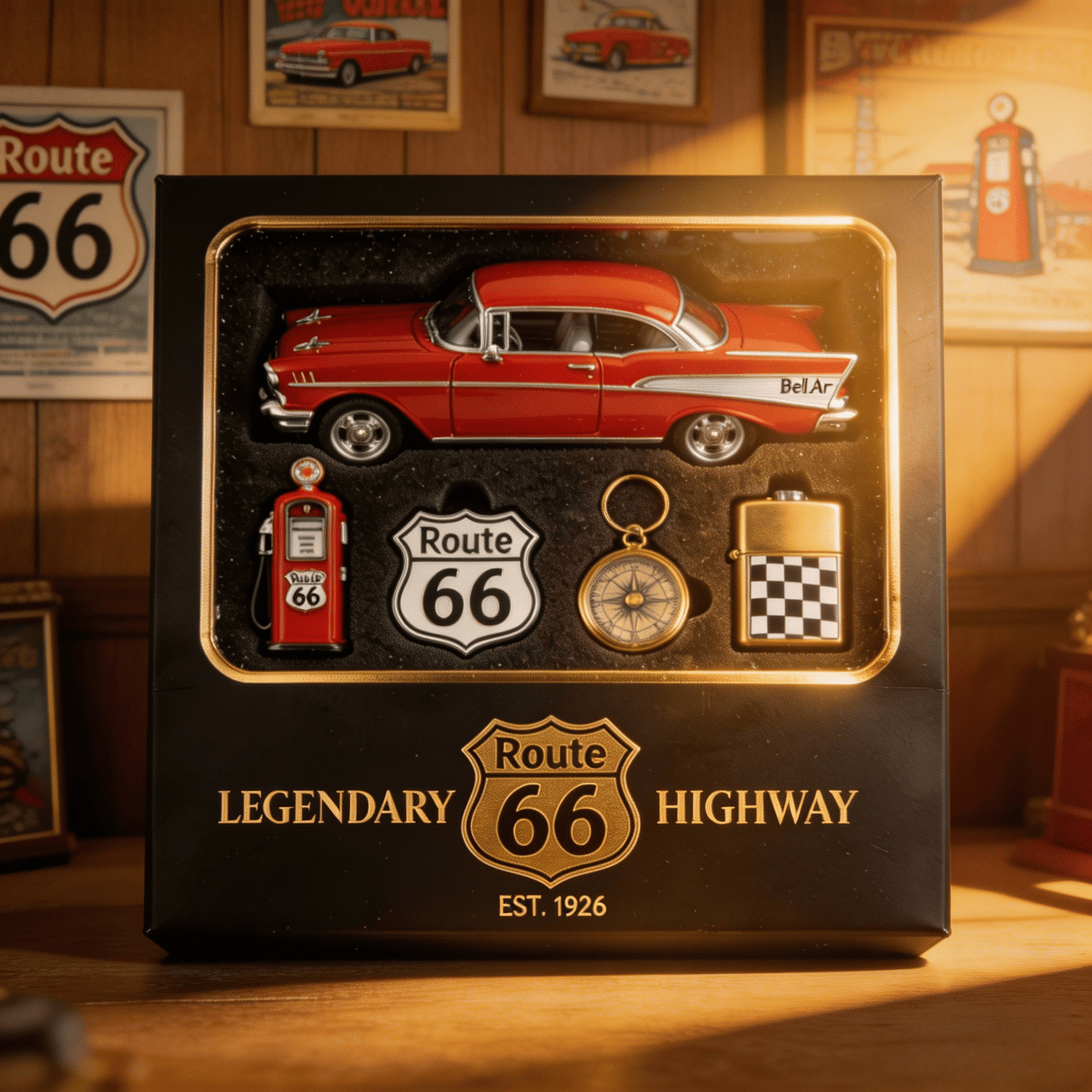 Route 66 Legendary Highway Collector's Set