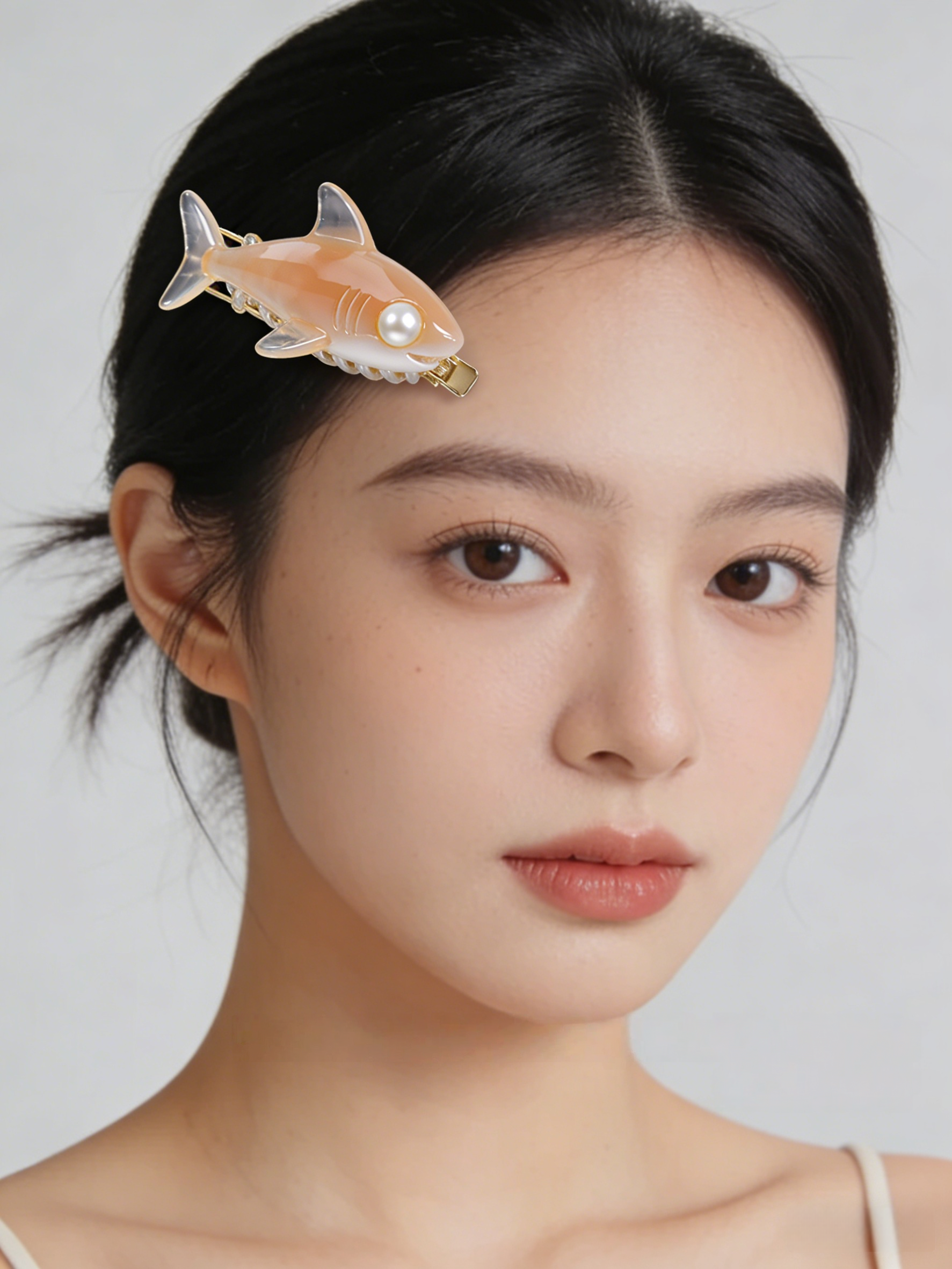 Classy Blue Sterling Silver Overgild Cloisonne Butterfly Tassel A Pair Hairpin