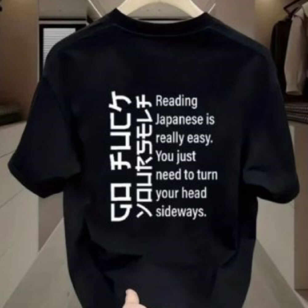 Summer Short Sleeved T-shirt For Men And Women