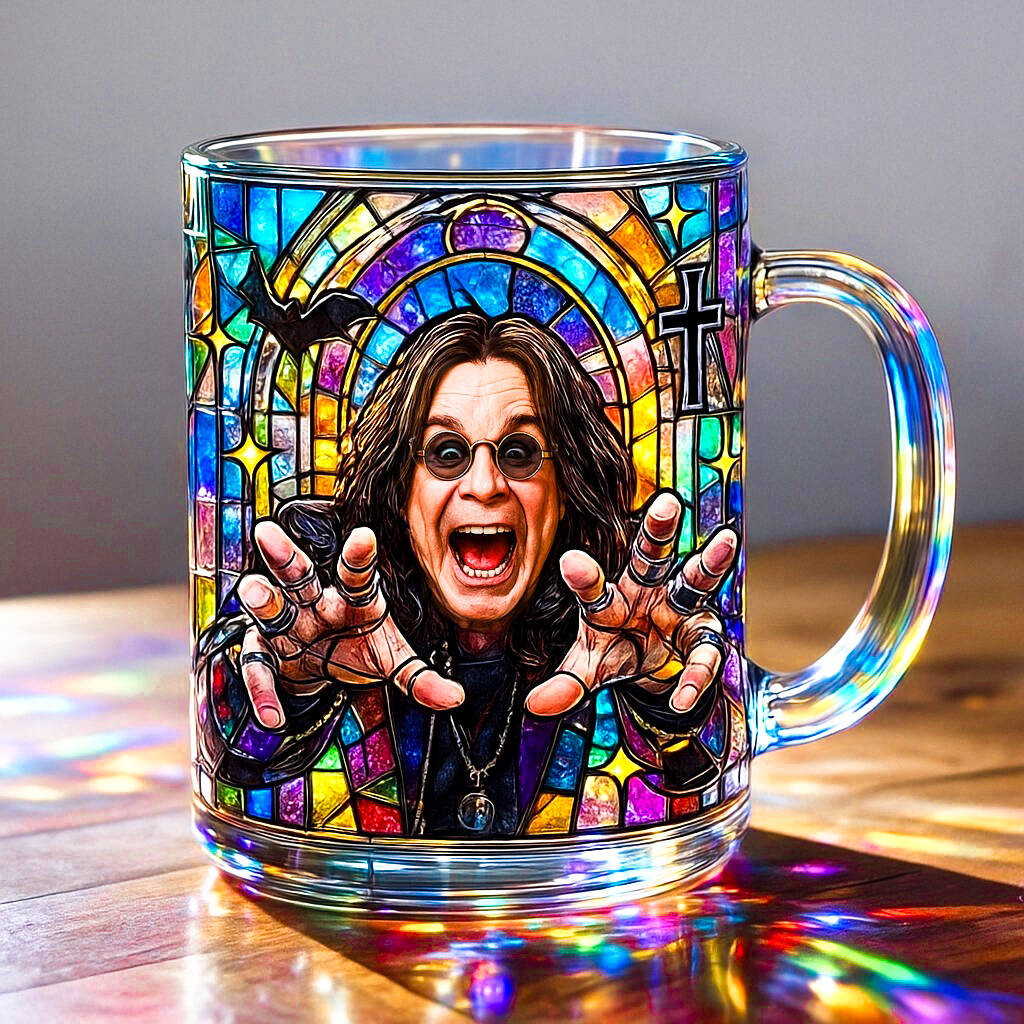 Ozzy Stained Glass Mug