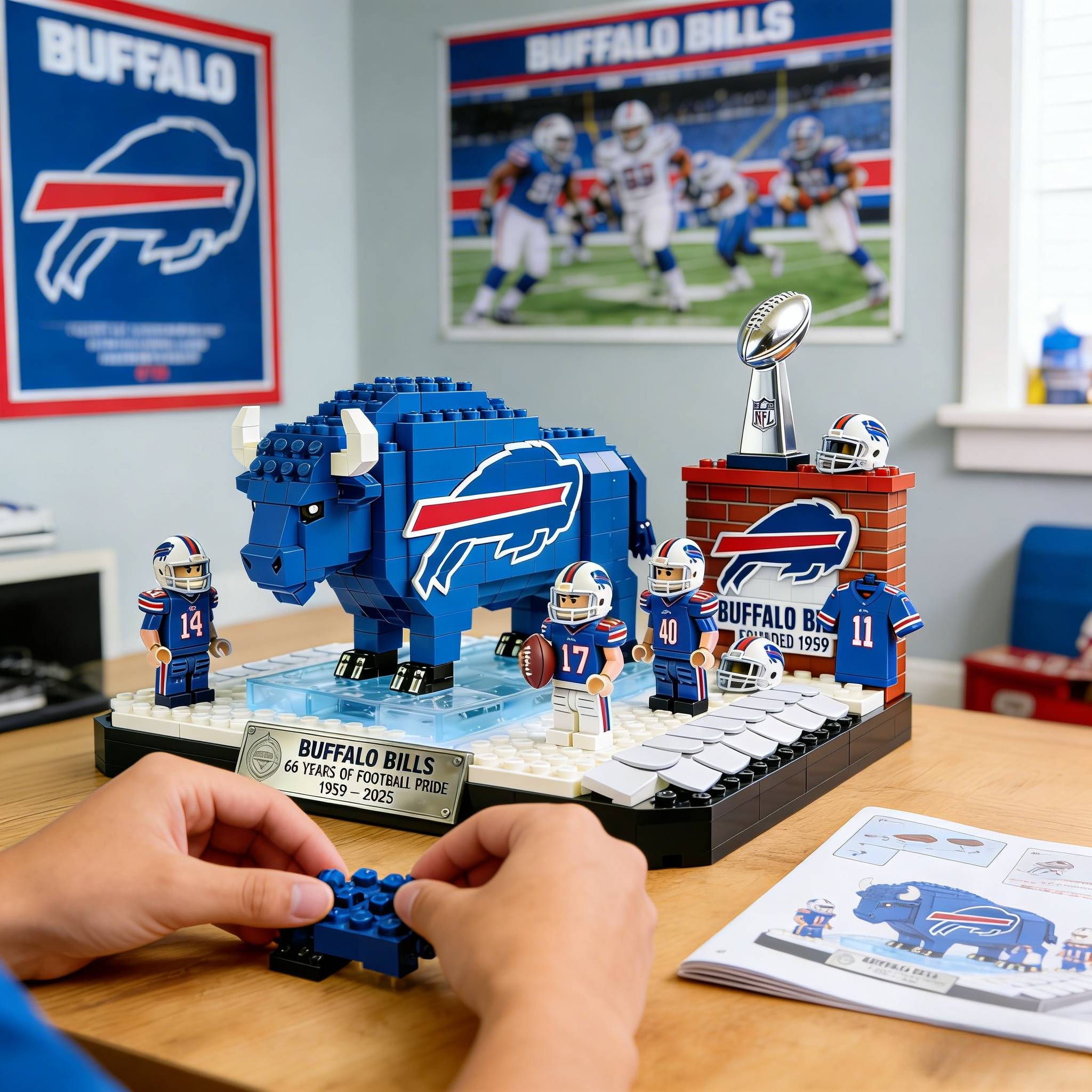 Bills 66th Anniversary Display Set (1959-2025)