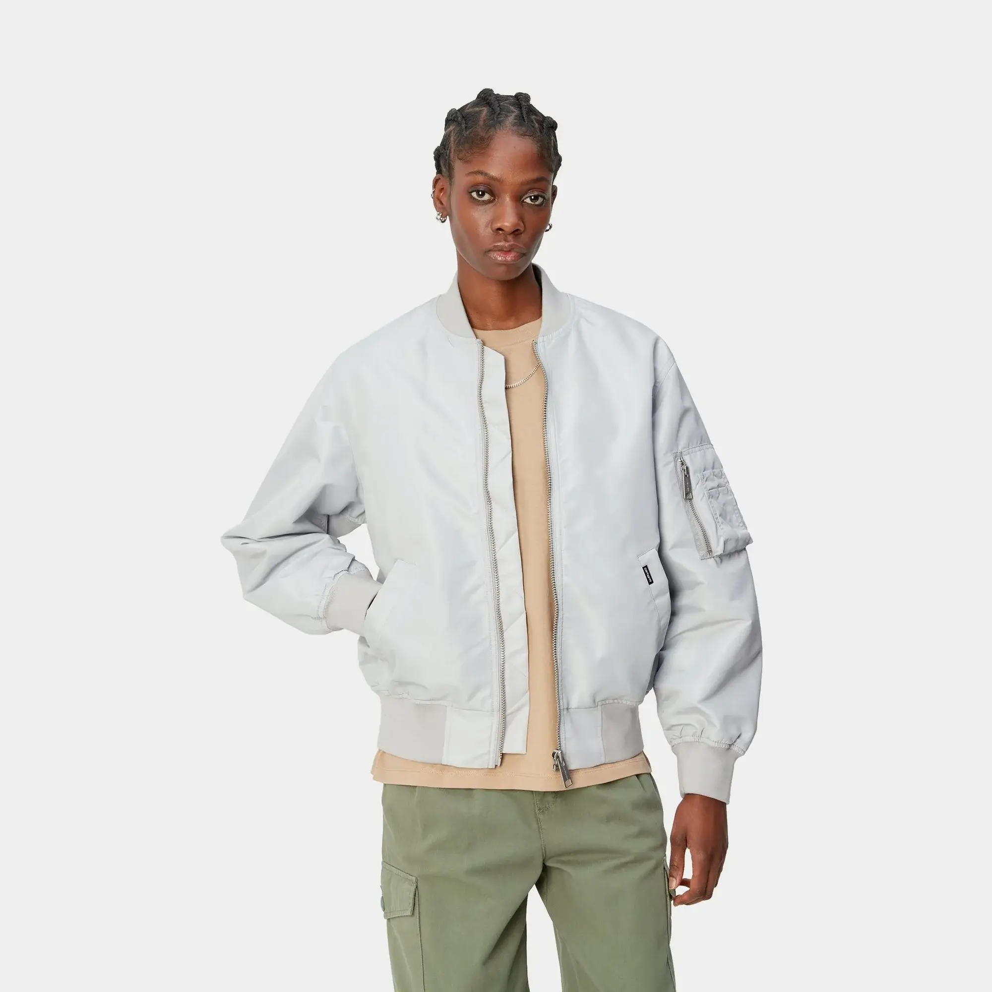 NMWomen's Otley Bomber | Sonic Silver