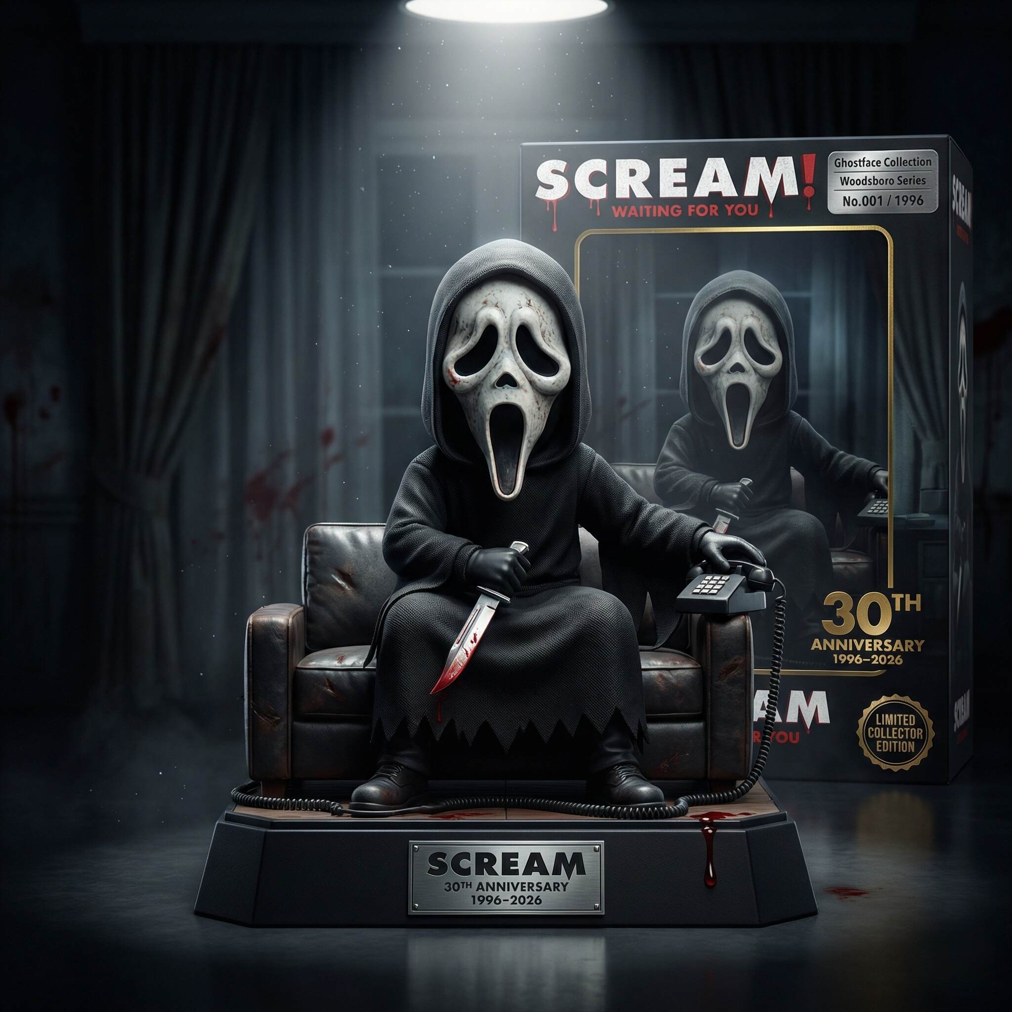 🔥 Ghostface “Full Sequence Set” 30th Anniversary Collector Bundle