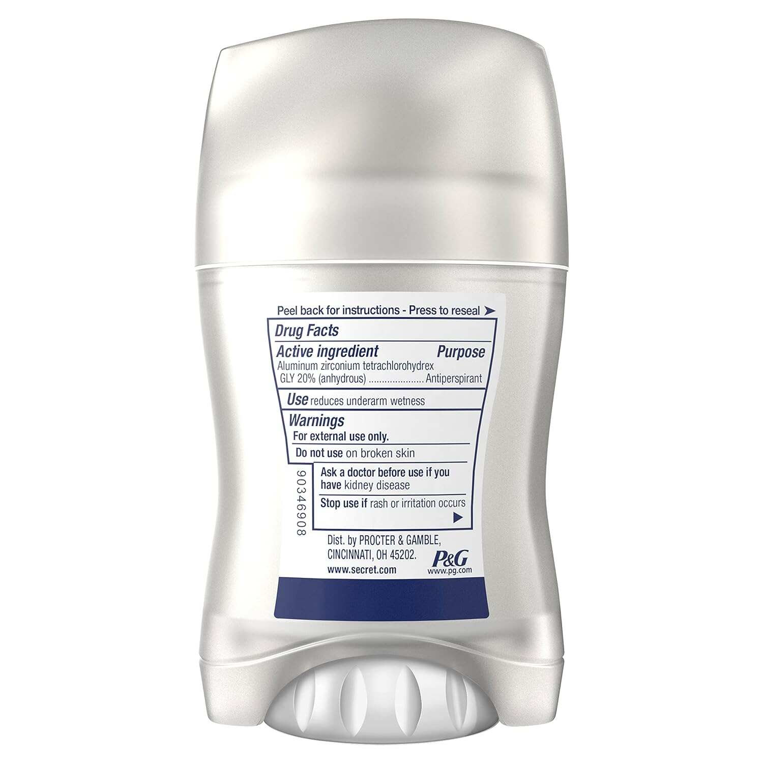 Secret Clinical Strength Antiperspirant and Deodorant Women, Soft Solid Stress Response, 72 Hr Sweat Protection, 1.6 oz (Pack of 3)
