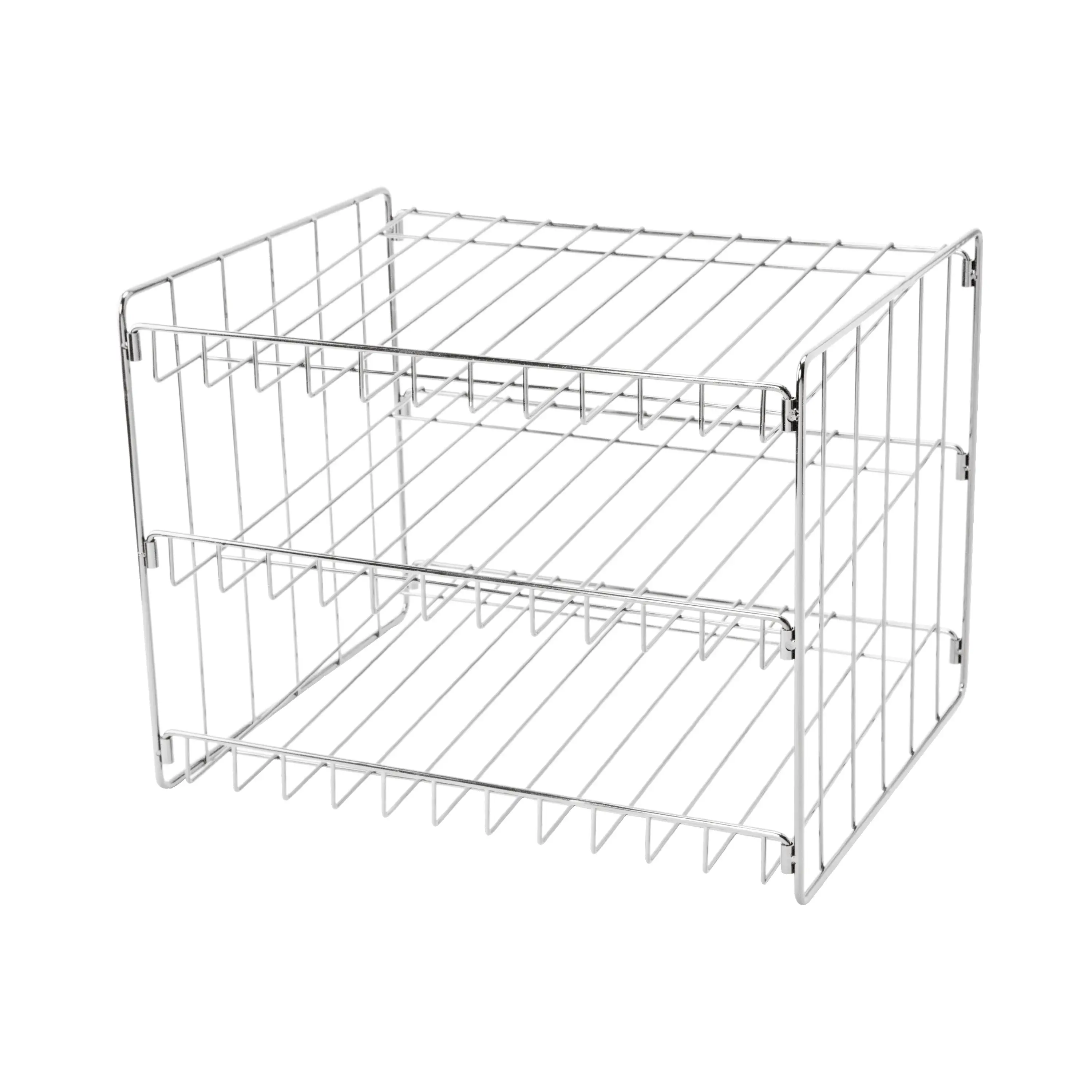 Kitchen Details 3 Tier Can Storage Organizer Rack - 14.5