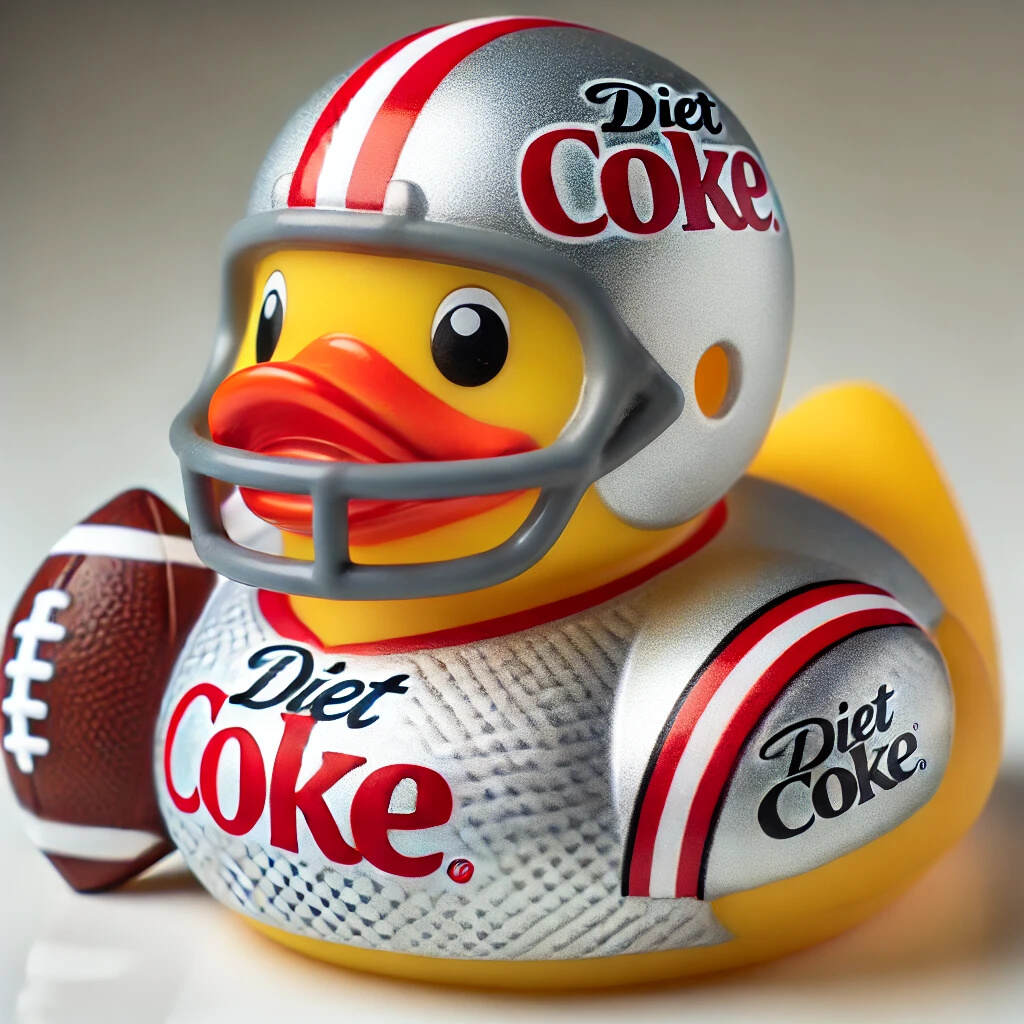 Soda Football Team Duck