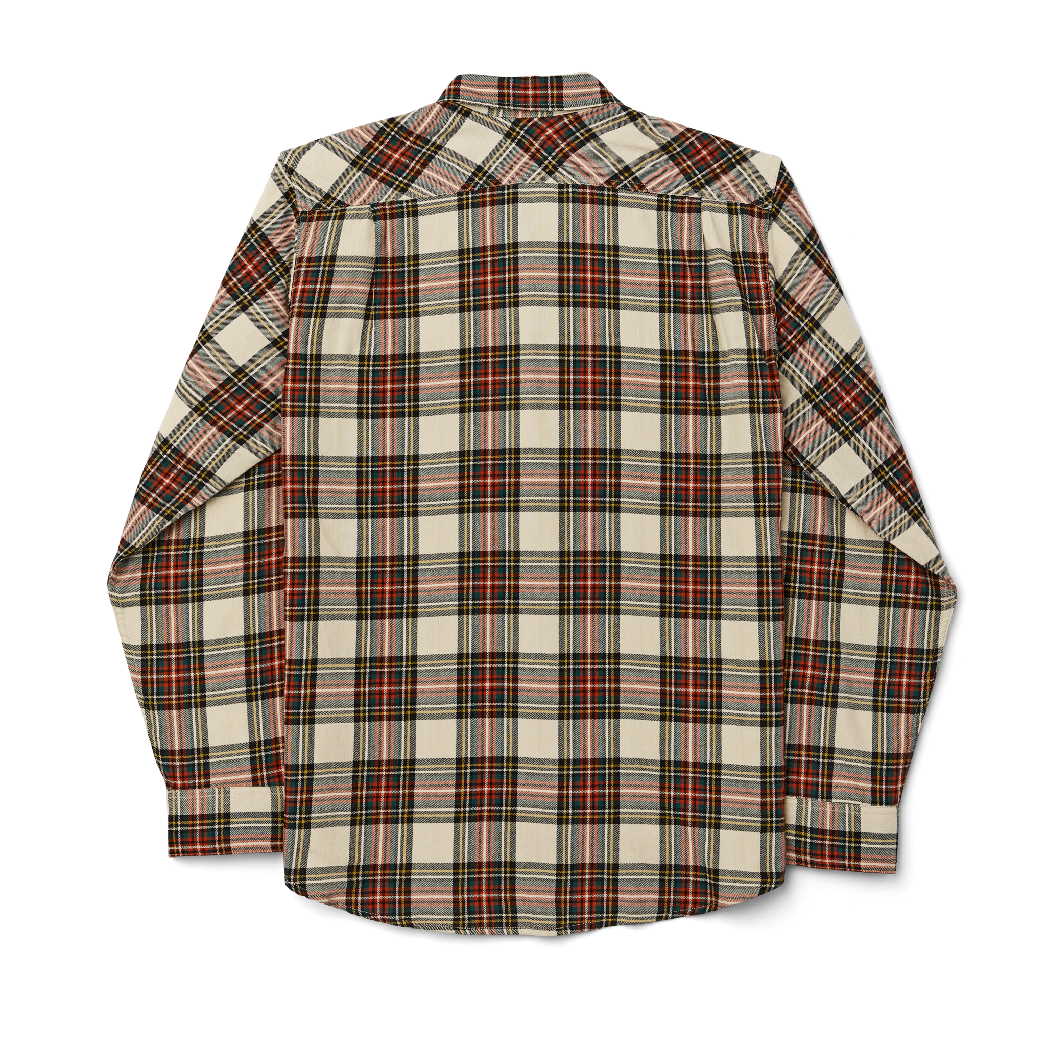 Scout Shirt - Stone Tartan Plaid