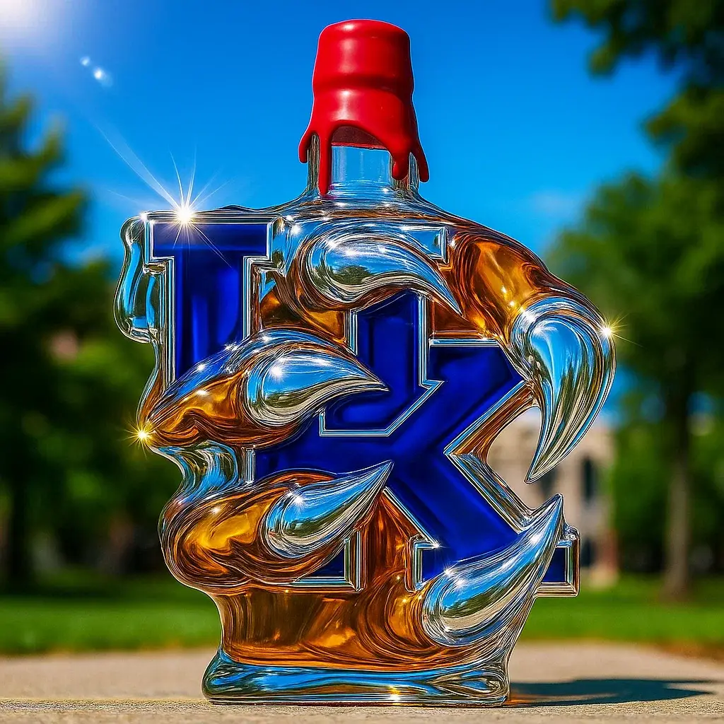 University of Kentucky Wildcats Collector's Edition Whiskey Bottle