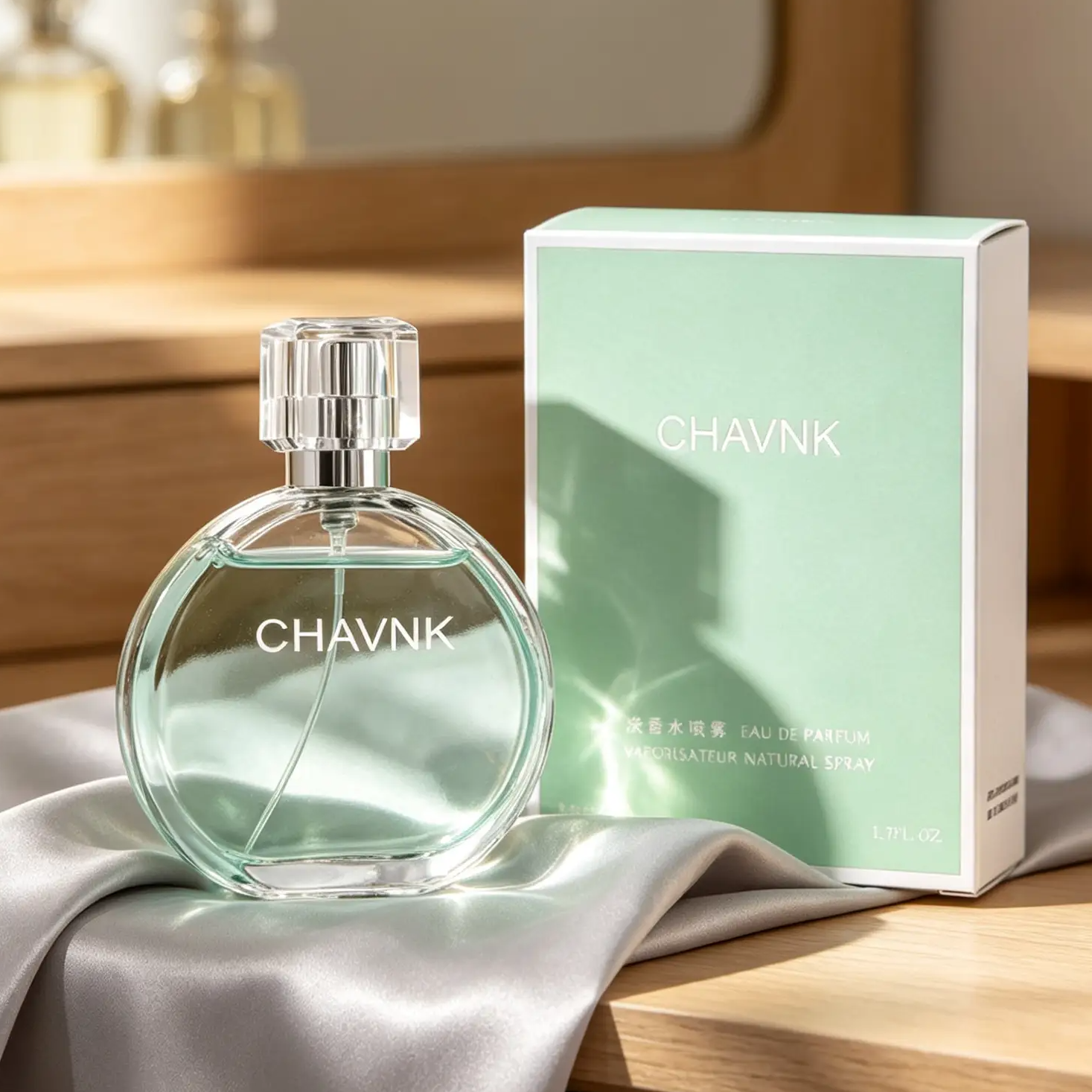 CHAVNK Round Bottle Perfume  50ml /100mlOptions, Elegant Round Bottle