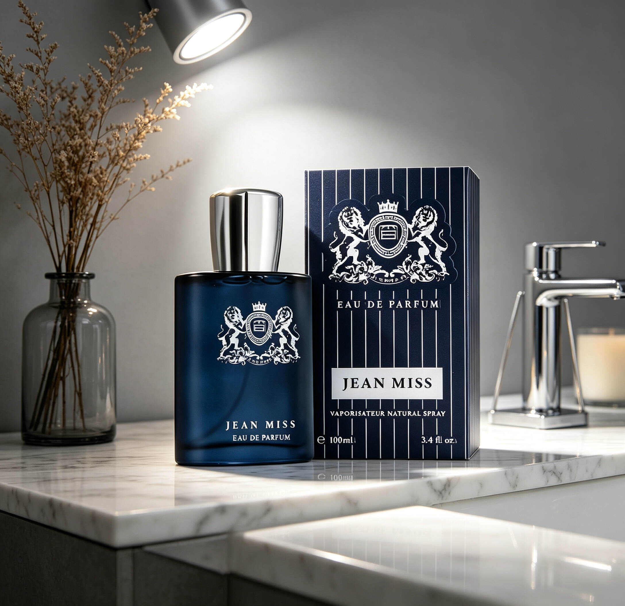 Double Lion Navy Blue Men’s EDP Perfume 100ml