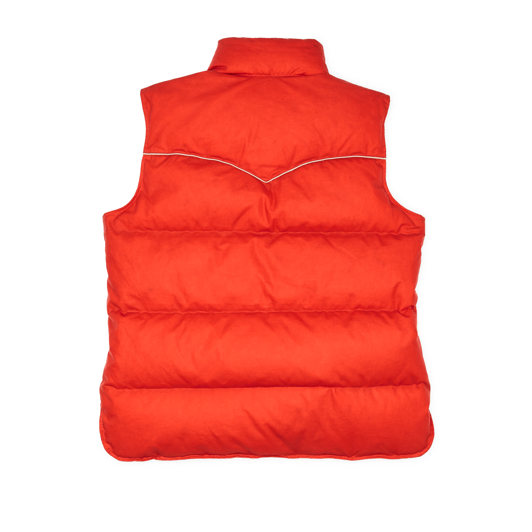 Women's Waxed Down Vest - Campfire