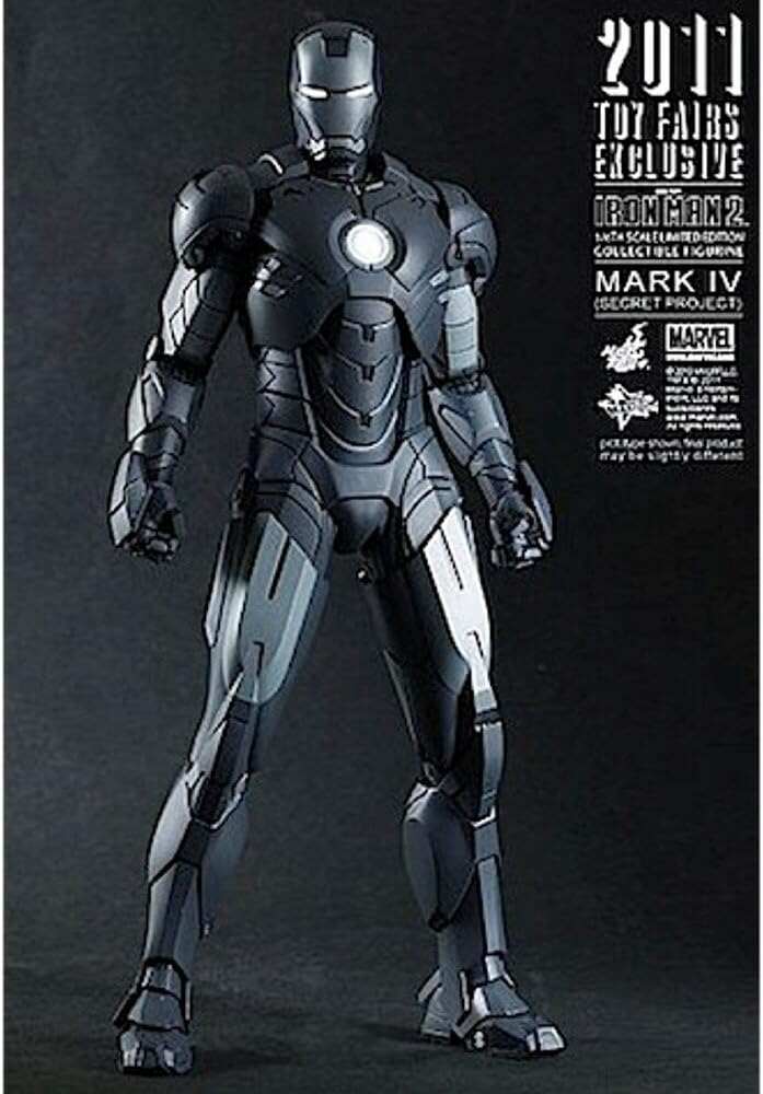 Hot Toys Sideshow SDCC Marvel Iron Man Mark IV Secret Project Figure