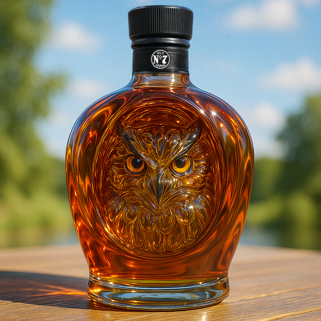 Owl Limited Edition Whiskey Bottle