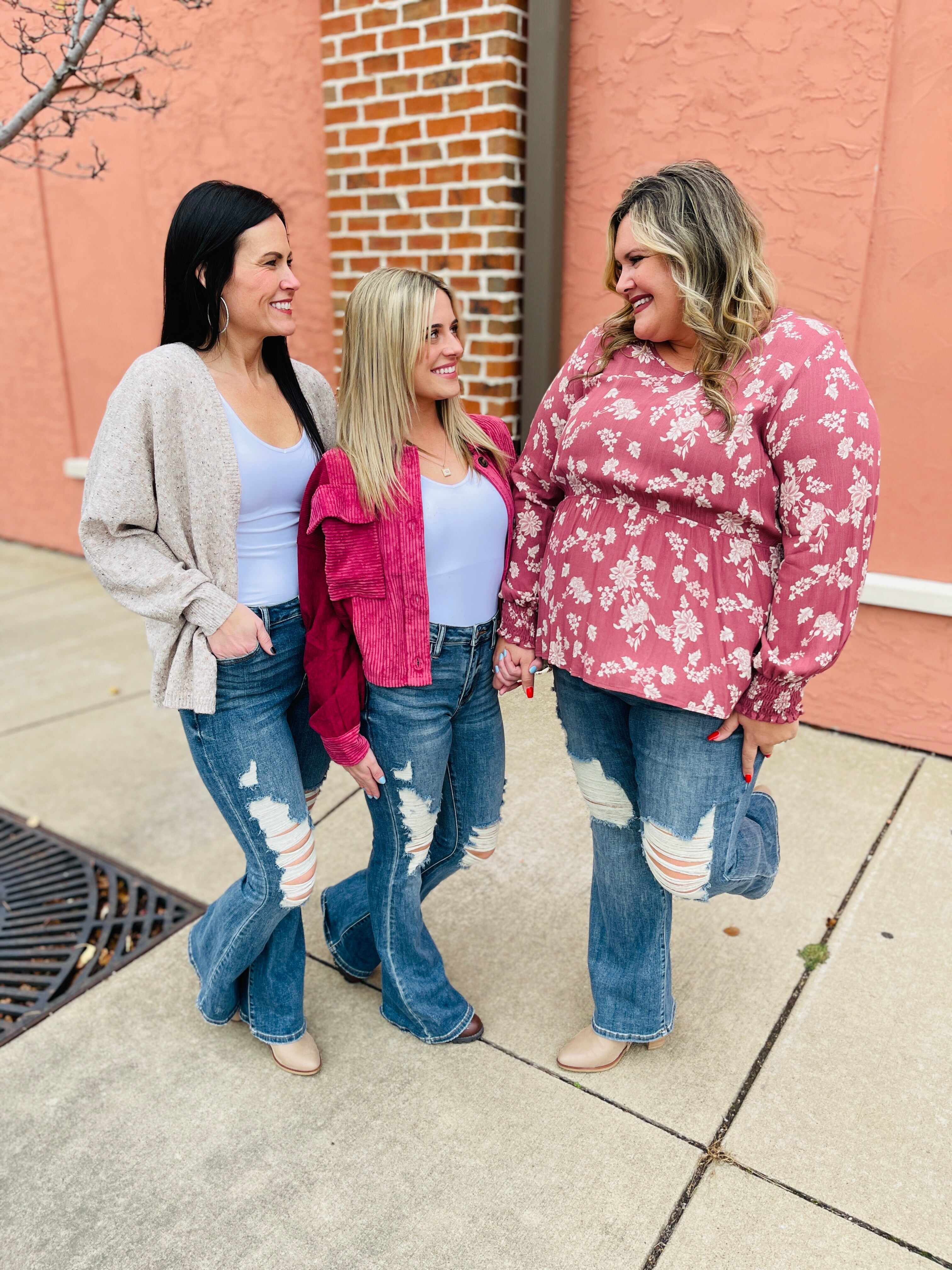 PLUS/REG Flare to There Flare Jeans