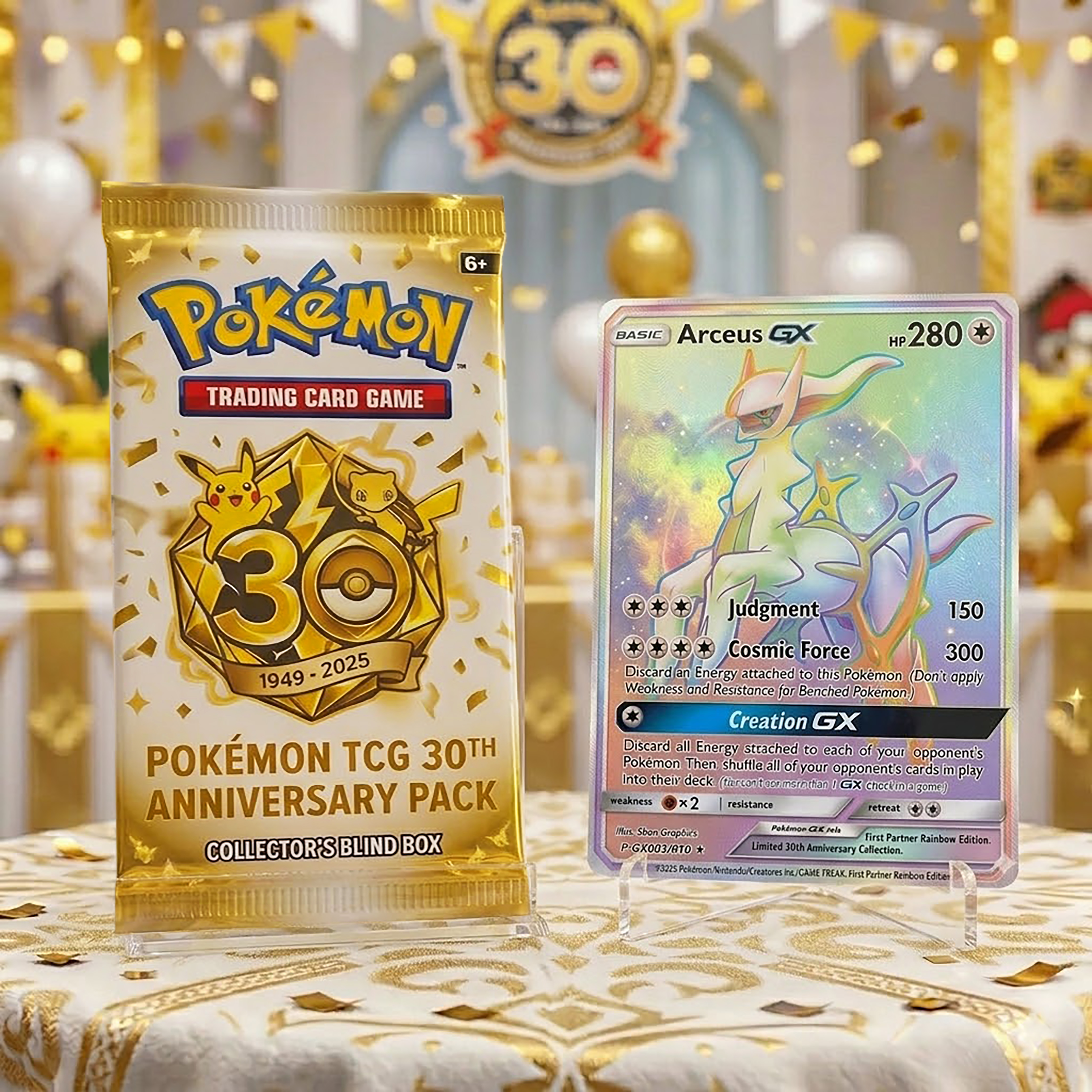 30th Anniversary TCG Cards