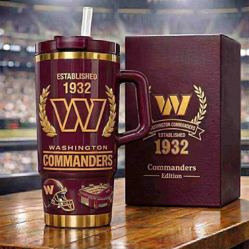 Washington Commanders Tumbler