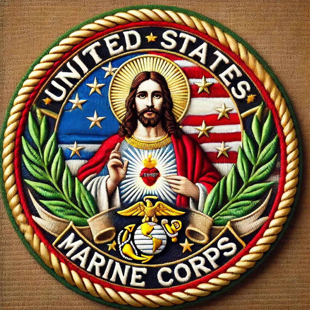 Jesus Bless Soldiers Patch