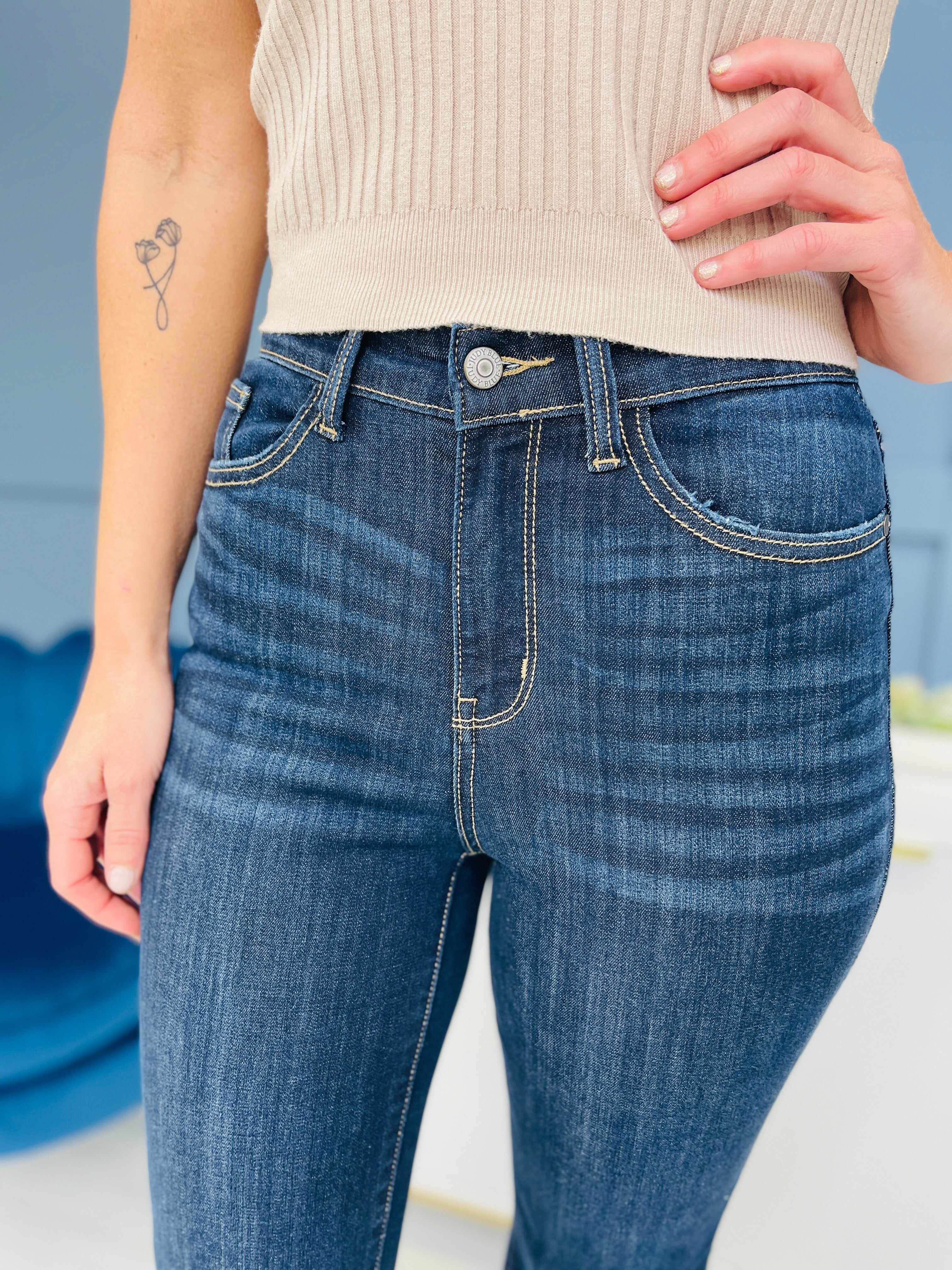 RESTOCK! REG/CURVY See Ya There Flare Jeans