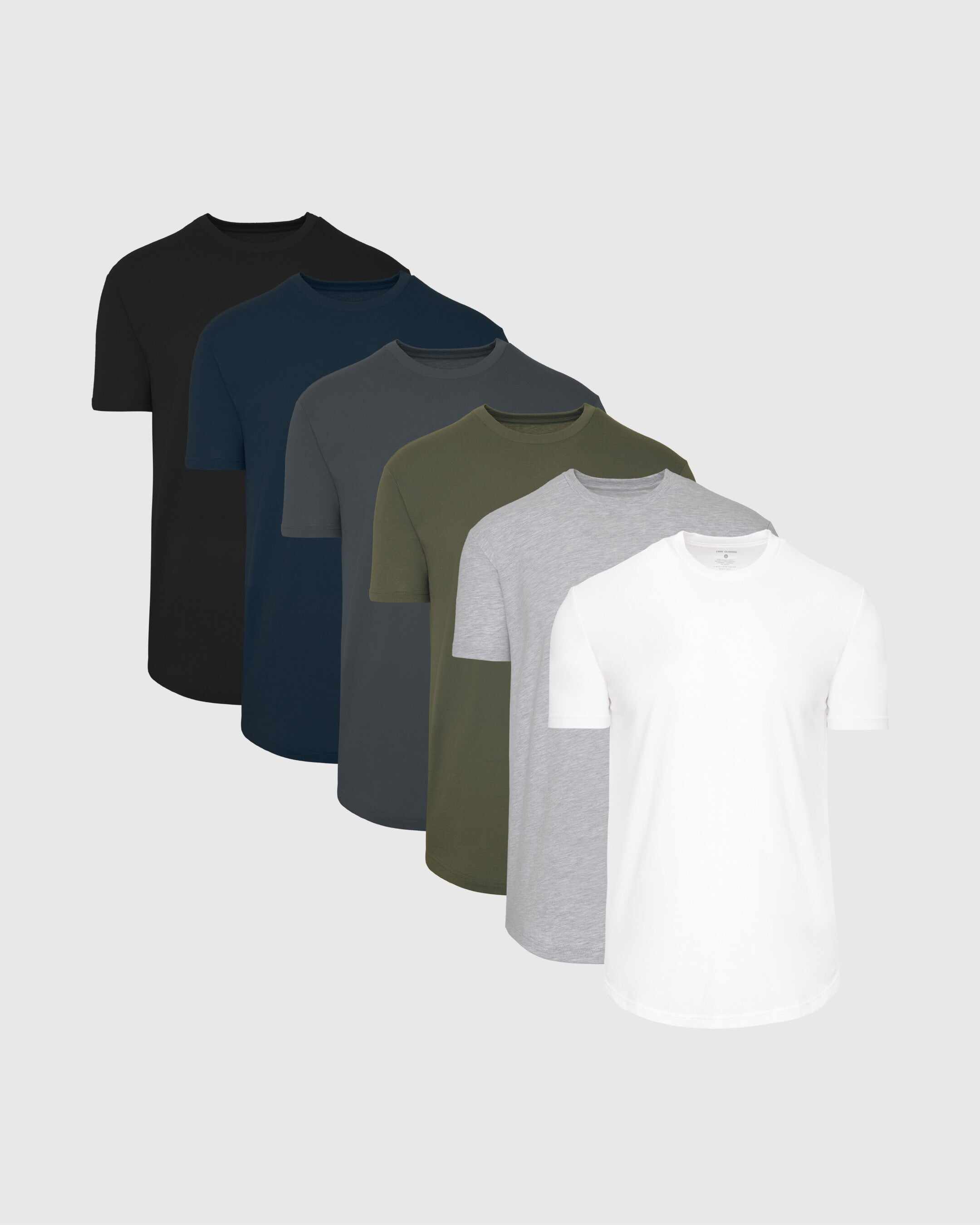 The Staple Curved Hem Crew 6-Pack
