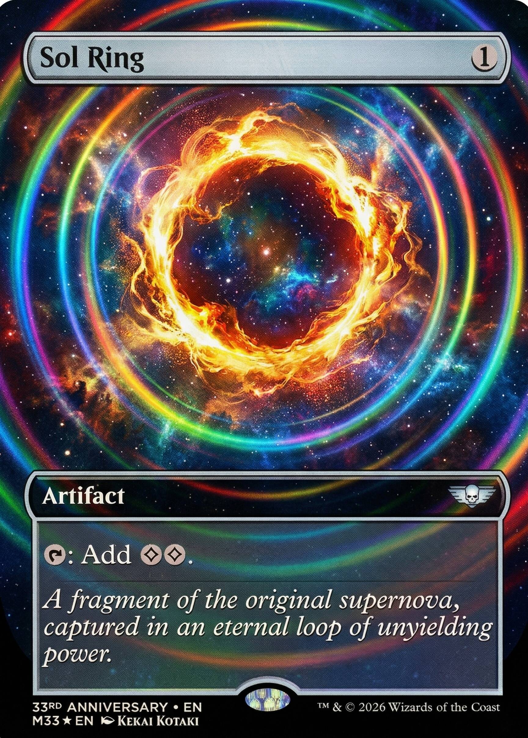 Magic The Gathering 33rd Anniversary Collector’s Edition Cards！