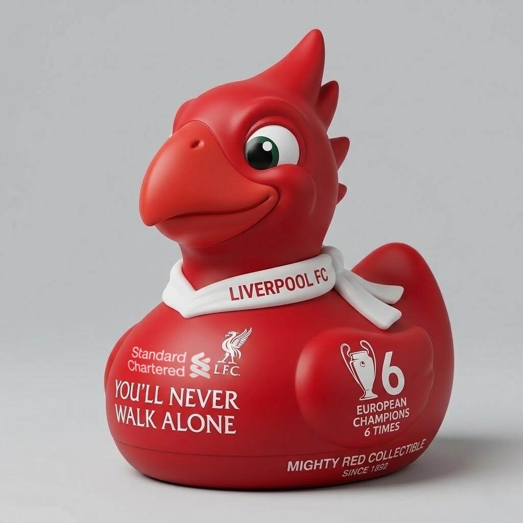 Liverpool FC Collector's Mighty Red Duck Figurine