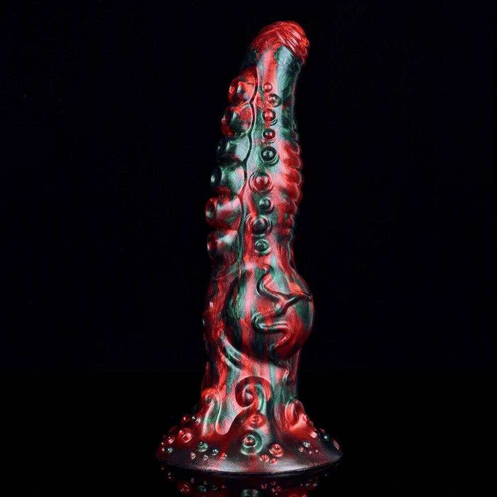 LICKER Dog Knot & Tentacle Fantasy Dildo - G-Spot & Anal Pleasure