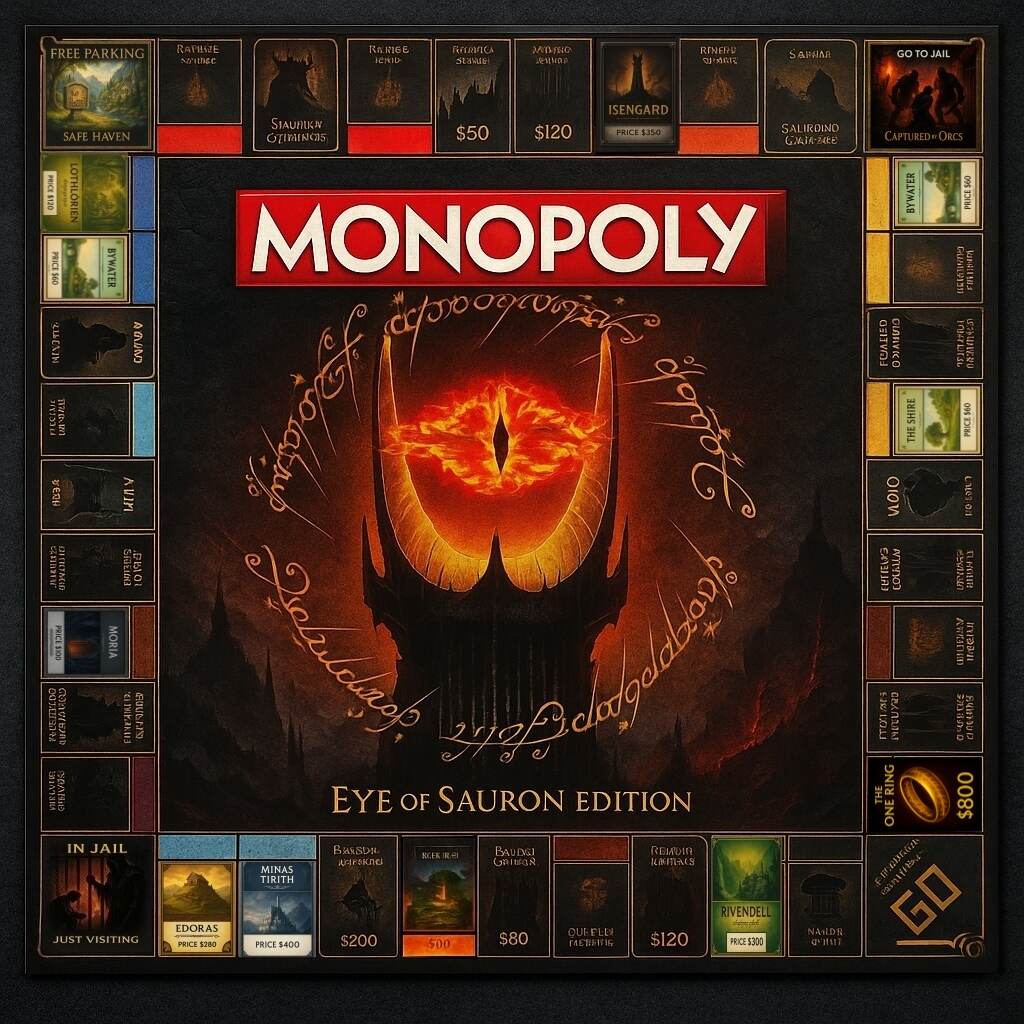 Monopoly: The Lord of the Rings – Eye of Sauron Edition